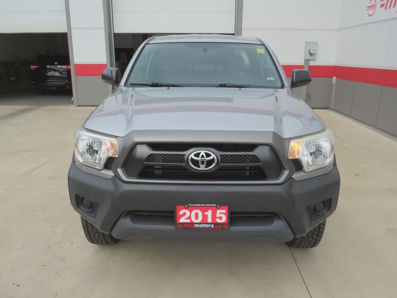 2015 Toyota Tacoma Base V6 | 4WD | Automatic | Access Cab | Low Kms | Touchscreen Display | Bluetooth | Air Conditioning | Cruise Control | Power Windows | Power Mirrors | Sliding Rear Window  | Steering Wheel Audio Controls Photo