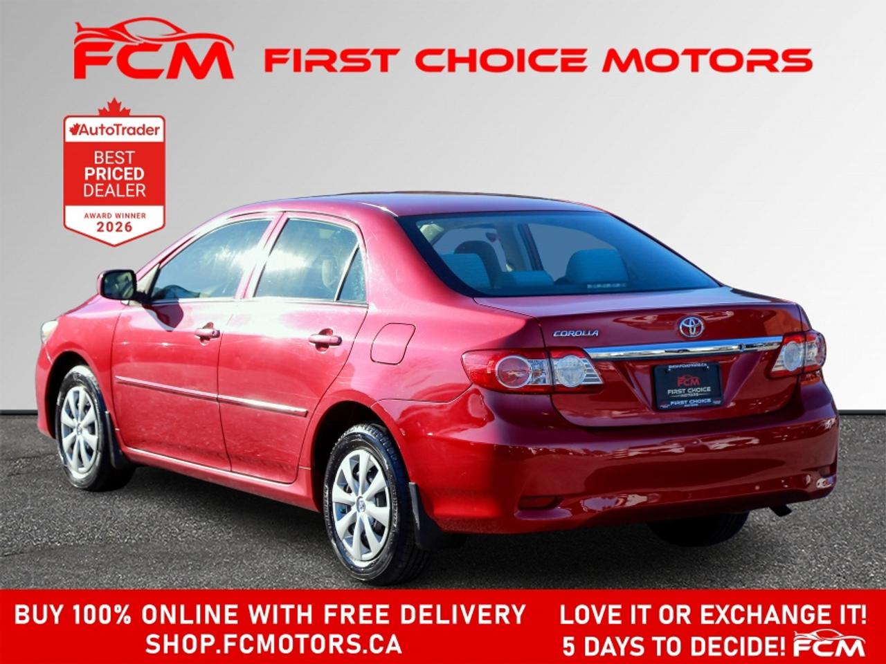 2011 Toyota Corolla | FULLY CERTIFIED WITH WARRANTY Photo4