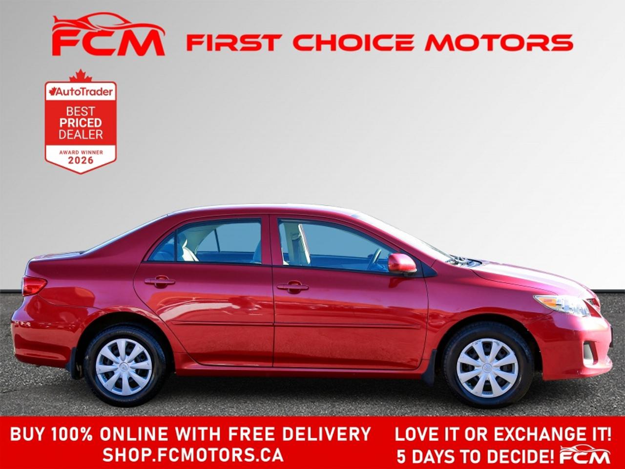 2011 Toyota Corolla | FULLY CERTIFIED WITH WARRANTY Photo