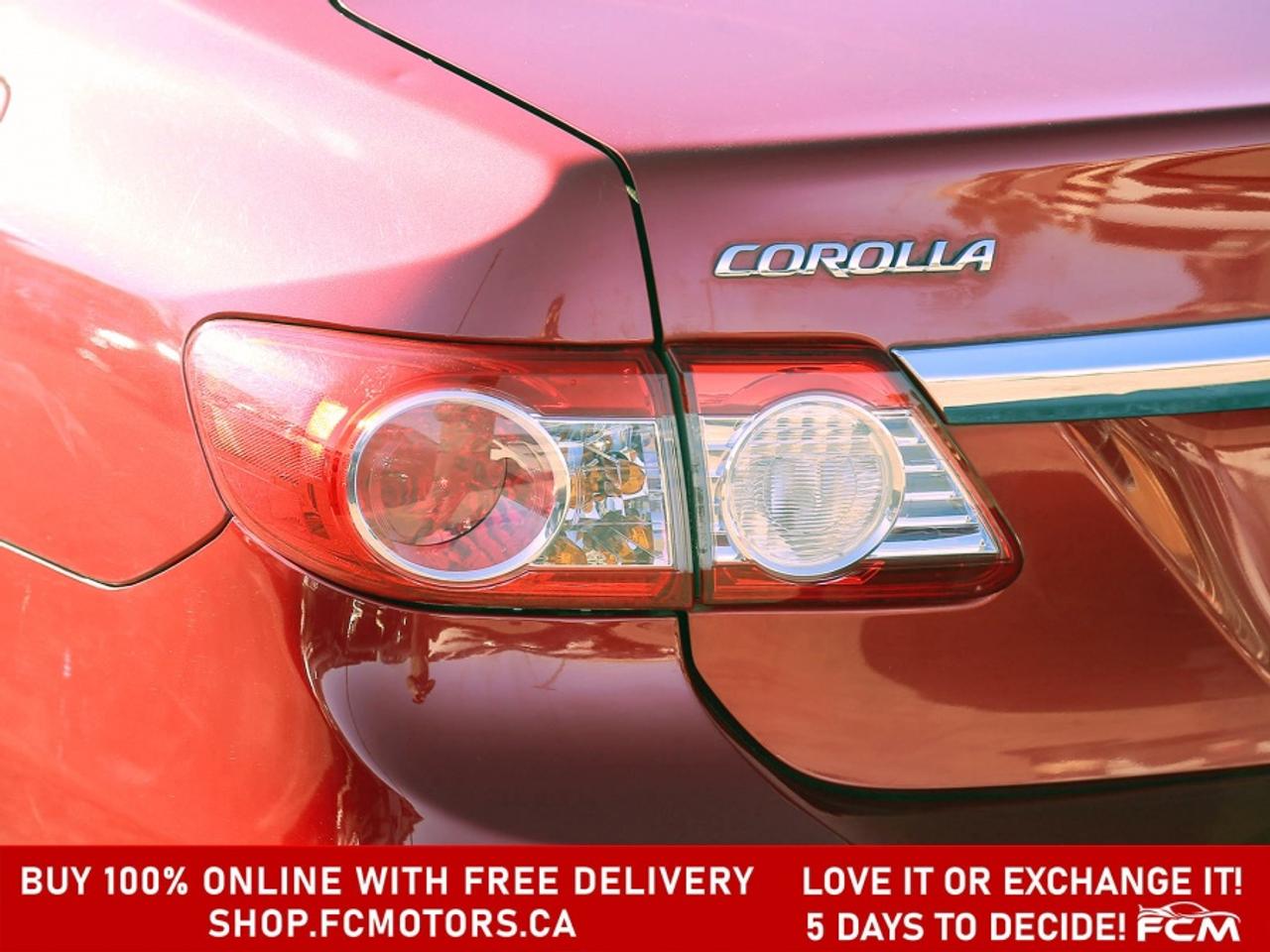 2011 Toyota Corolla | FULLY CERTIFIED WITH WARRANTY Photo