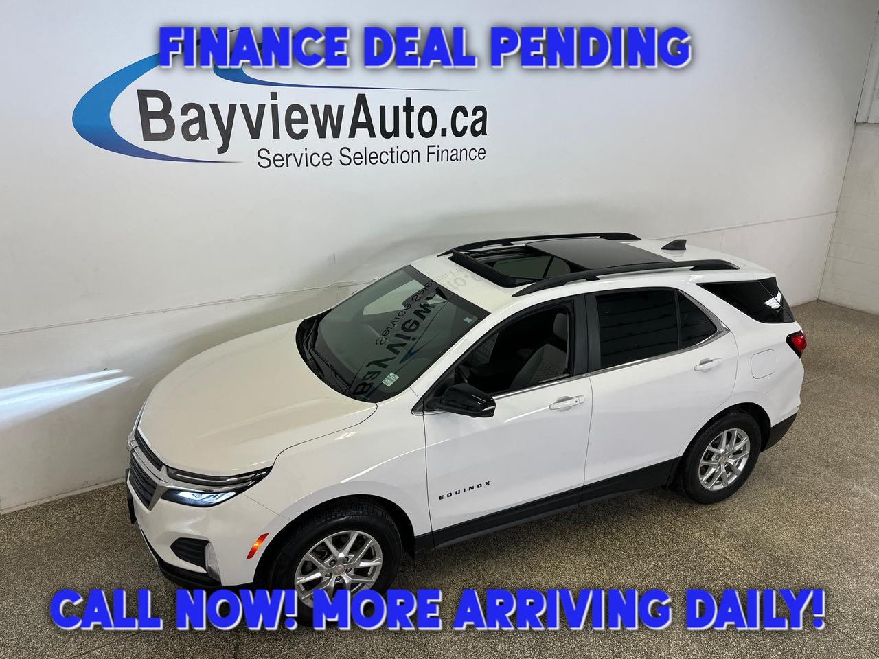 2022 Chevrolet Equinox LT/AWD/PANOROOF/REM START/HEATED SEATS/1 OWNER LEASE RETURN! Photo0