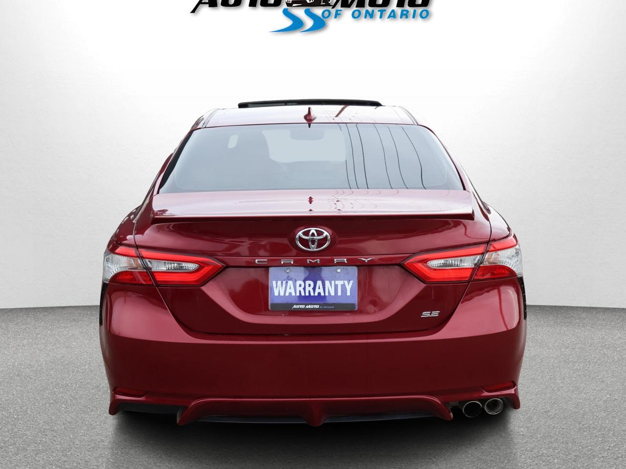 2018 Toyota Camry SE *ACCIDENT FREE*SERVICE RECORDS*2ND WINTER* CAMERA NAV BLUETOOTH LEATHER HEATED SEATS SUNROOF CRUISE ALLOYS Photo