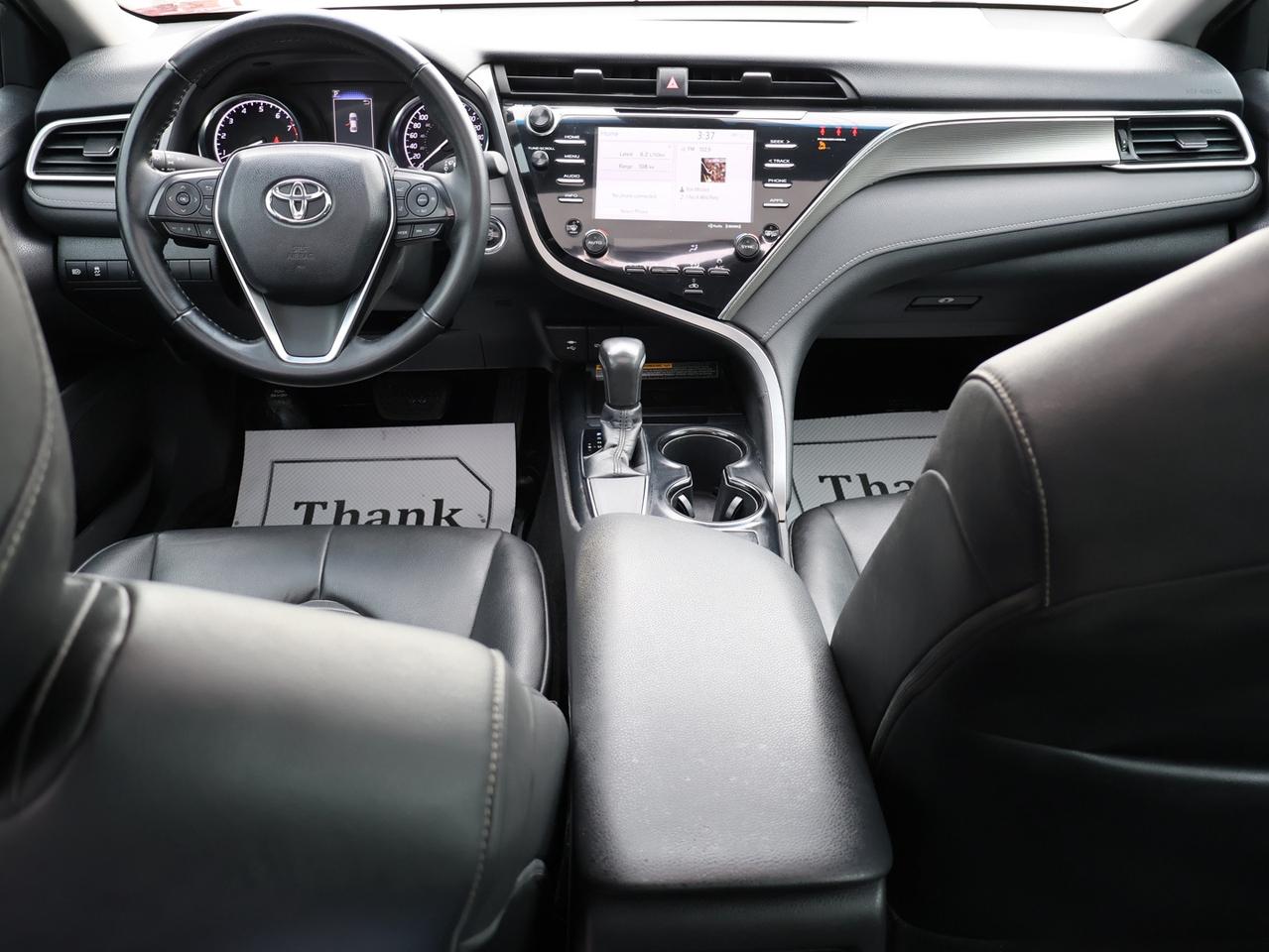 2018 Toyota Camry SE *ACCIDENT FREE*SERVICE RECORDS*2ND WINTER* CAMERA NAV BLUETOOTH LEATHER HEATED SEATS SUNROOF CRUISE ALLOYS Photo