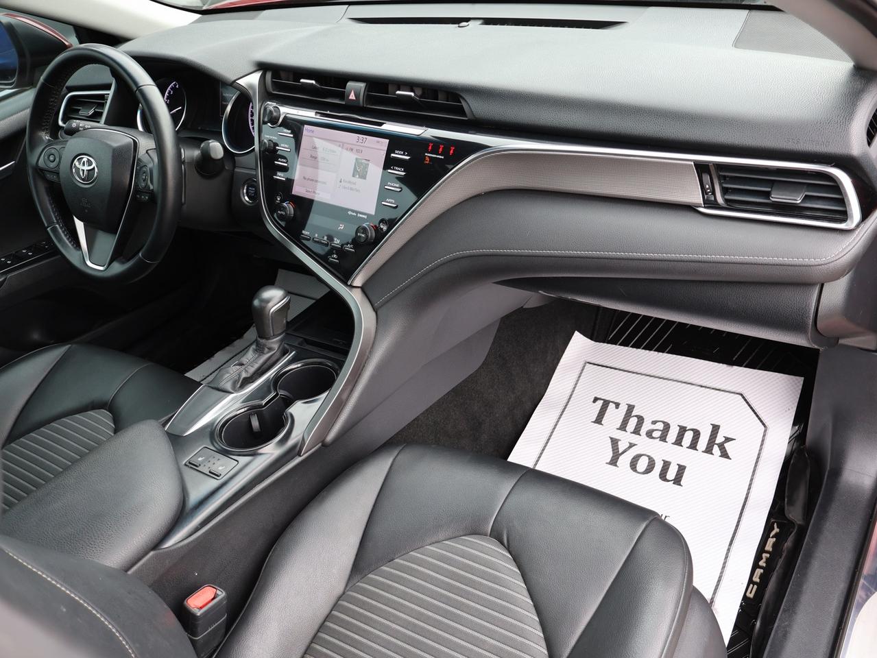 2018 Toyota Camry SE *ACCIDENT FREE*SERVICE RECORDS*2ND WINTER* CAMERA NAV BLUETOOTH LEATHER HEATED SEATS SUNROOF CRUISE ALLOYS Photo