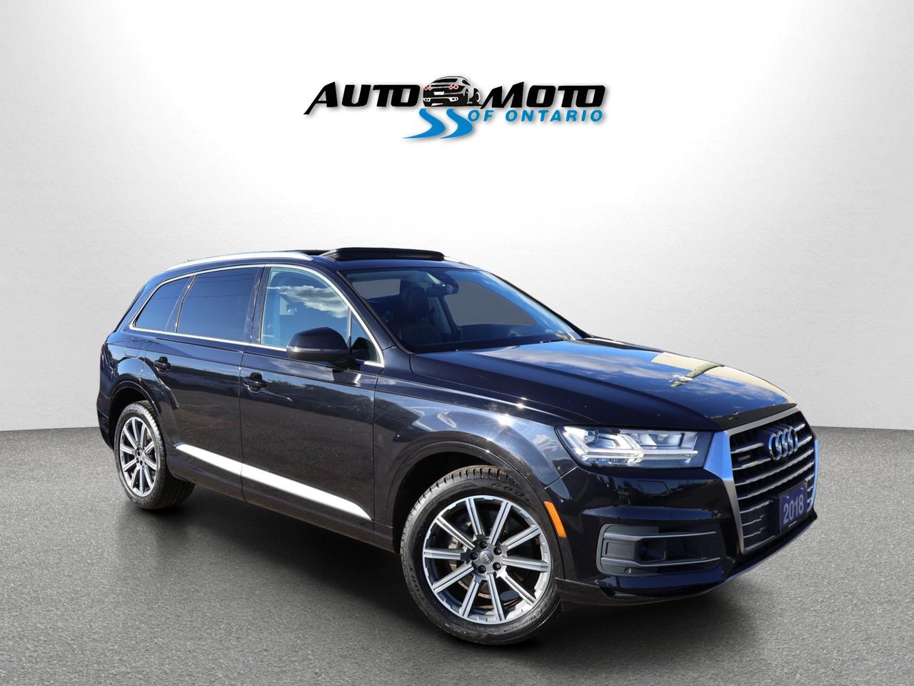 2018 Audi Q7 3.0T TECHNIK TIPTRONIC AWD CERTIFIED *AUDI MAINTAIN*7 SEATES* CAMERA NAV BLUETOOTH LEATHER HEATED SEATS PANO ROOF CRUISE ALLOYS - Photo #1