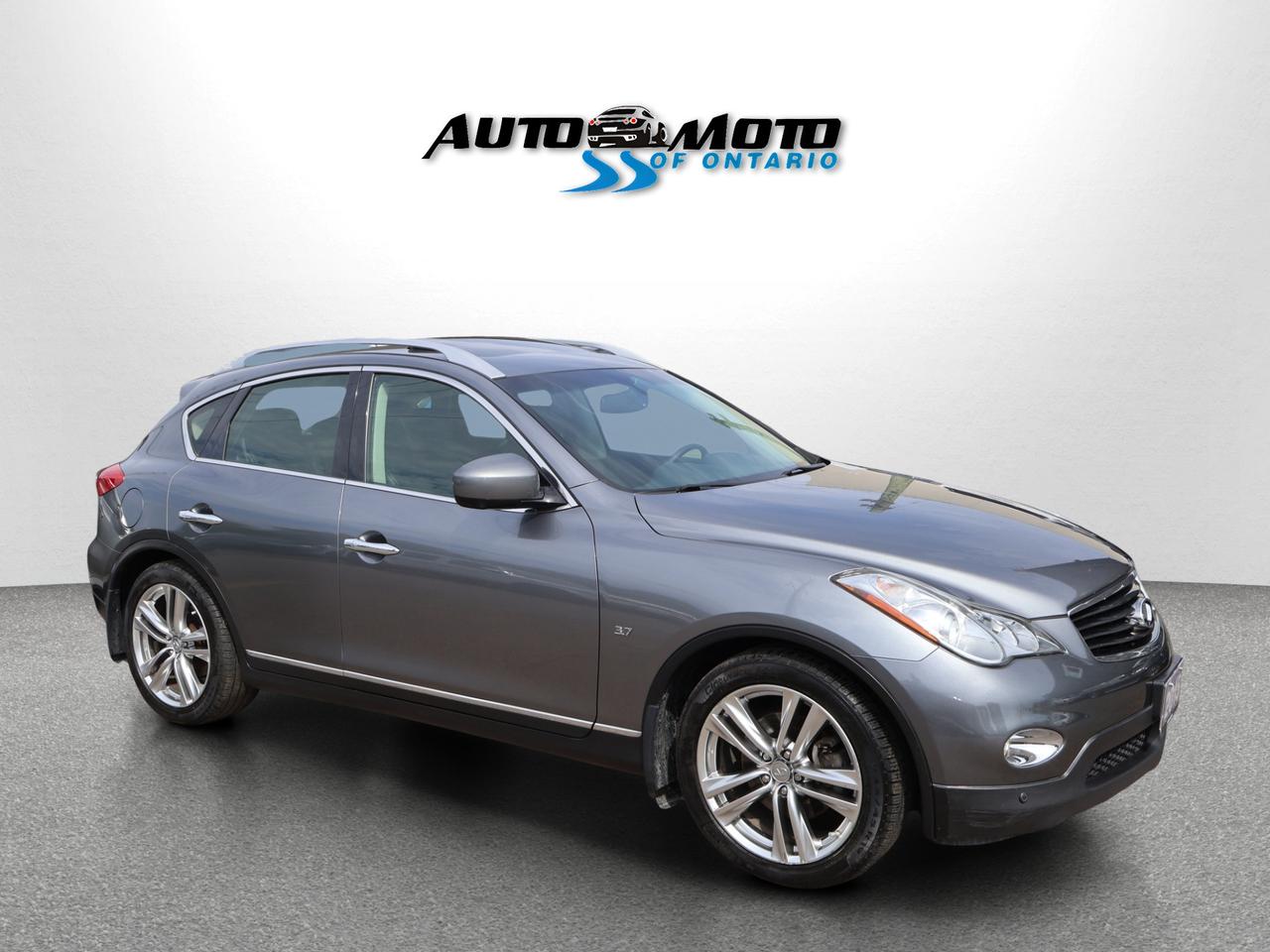 2015 Infiniti QX50 AWD CERTIFIED *INFINITI MAINTAIN* CAMERA NAV BLUETOOTH LEATHER HEATED SEATS SUNROOF CRUISE ALLOYS Photo