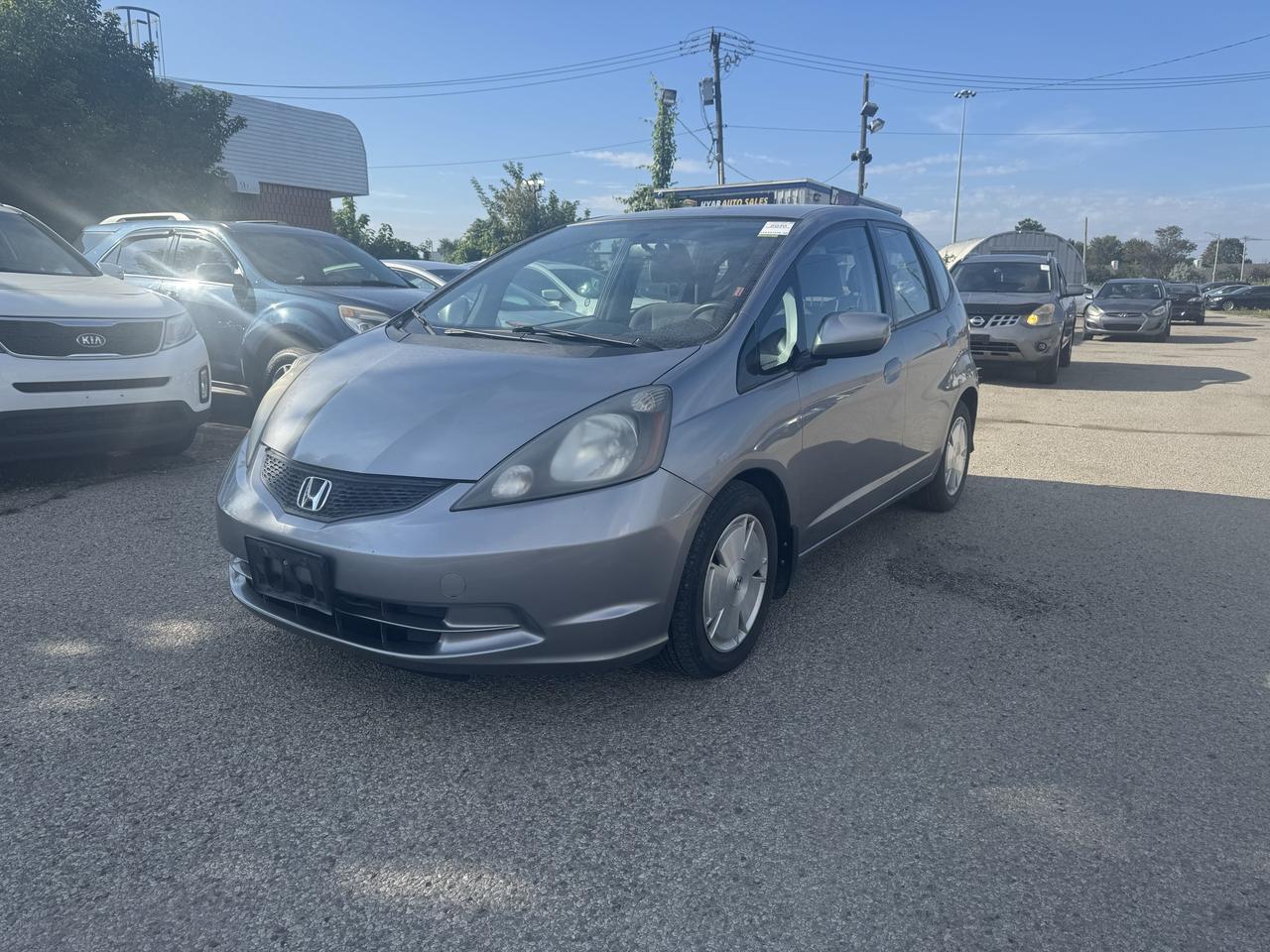Silver 2010 Honda Fit Hatchback Automatic