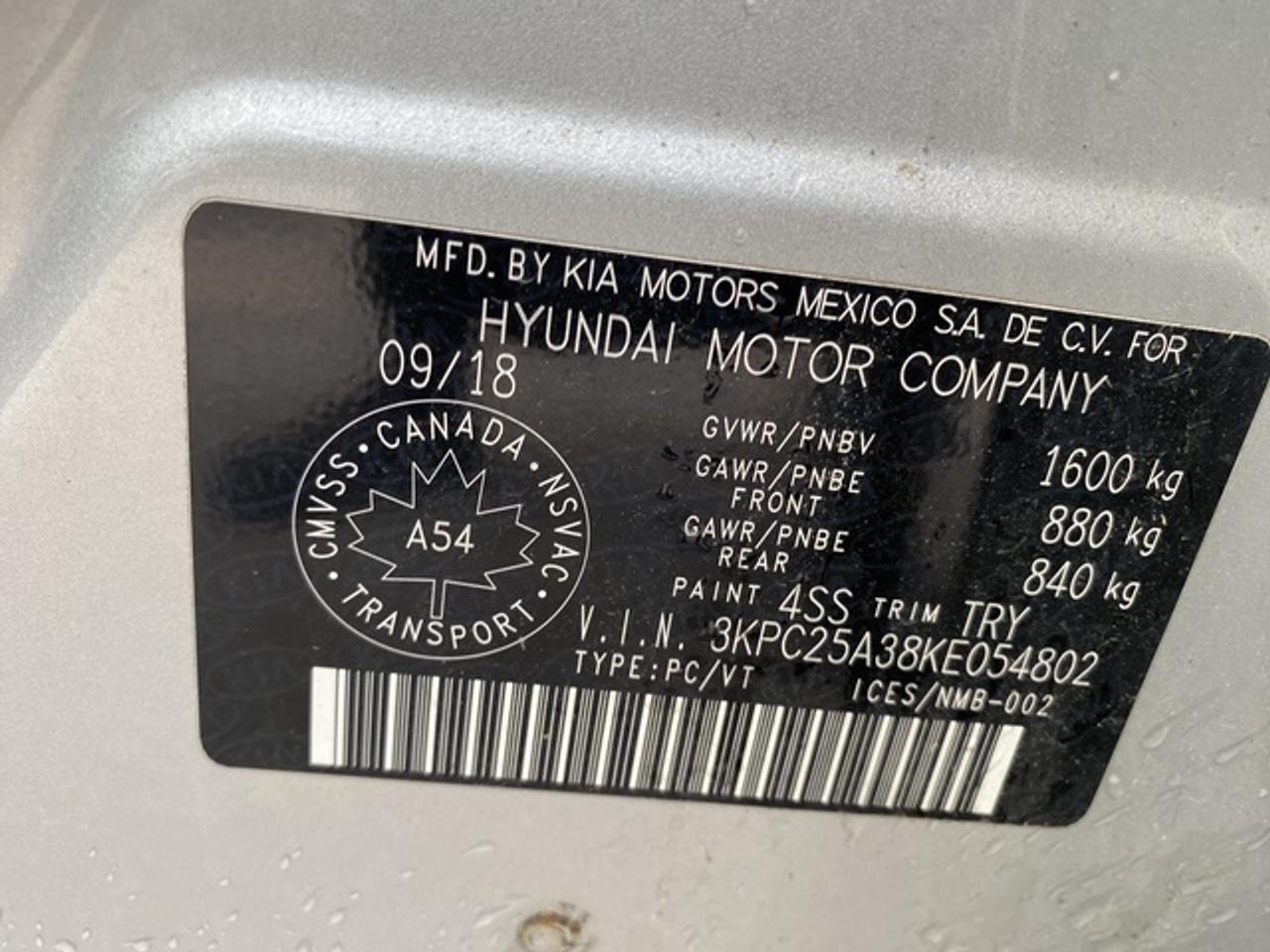 2019 Hyundai Accent SE PREFFERED Photo