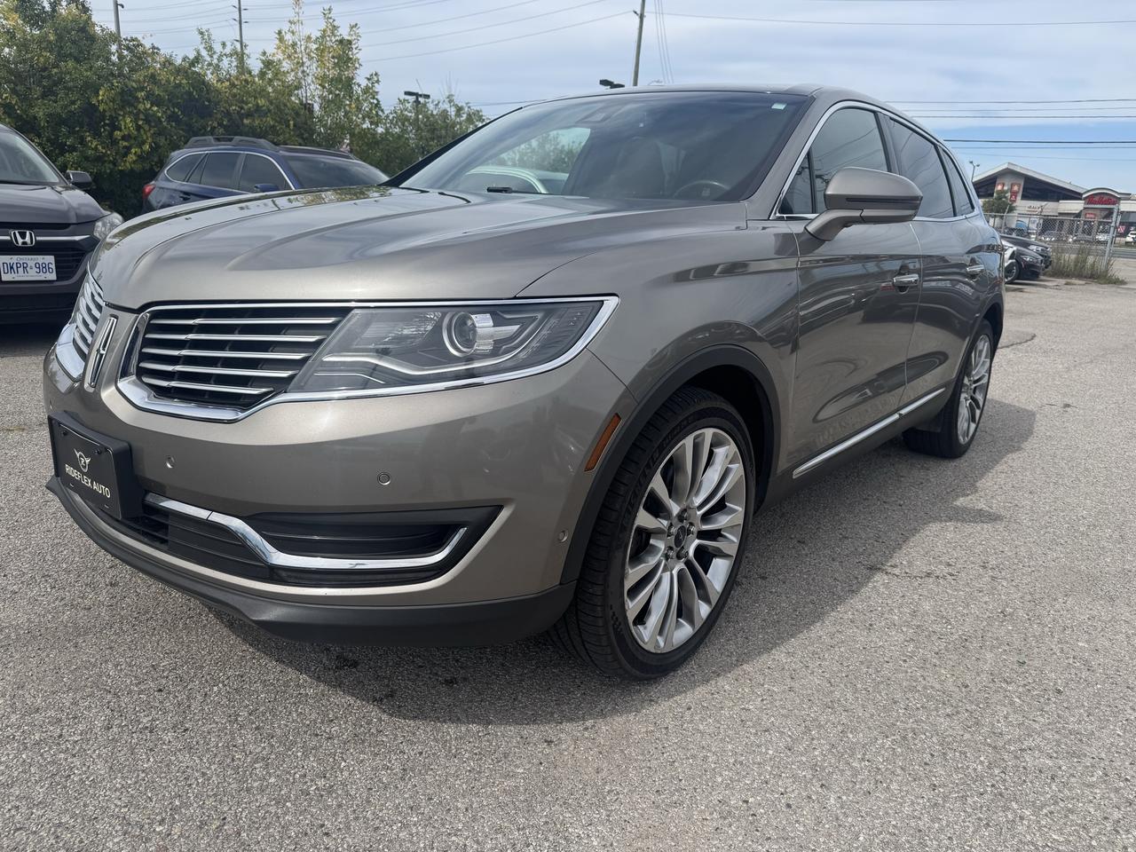 Gray 2016 Lincoln MKX SUV / Crossover All-Wheel Drive Automatic
