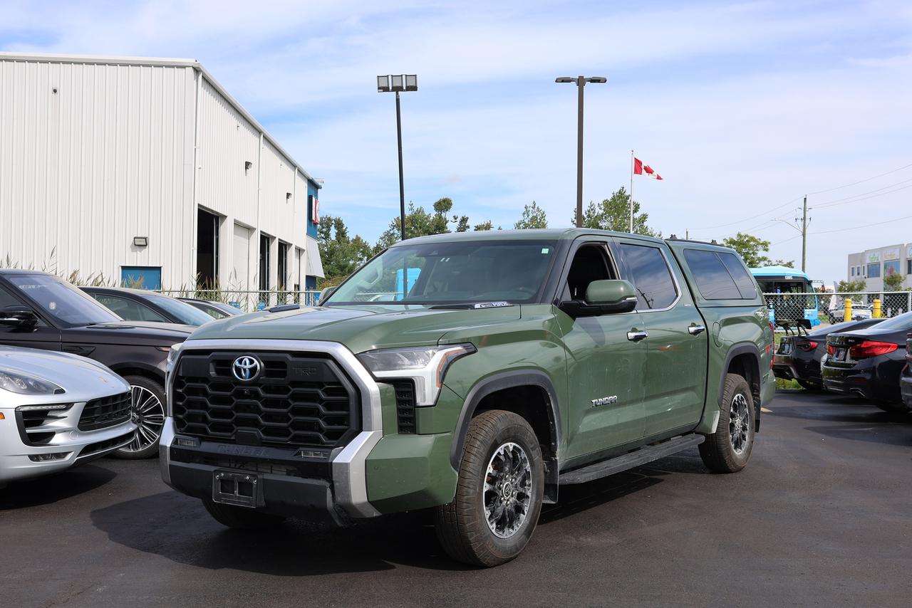 Green 2022 Toyota Tundra Hybrid Pickup Truck Four-Wheel Drive Automatic