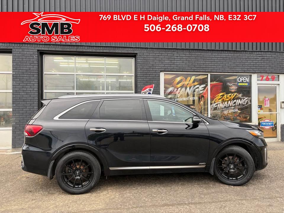 Black 2019 Kia Sorento SUV / Crossover All-Wheel Drive Automatic