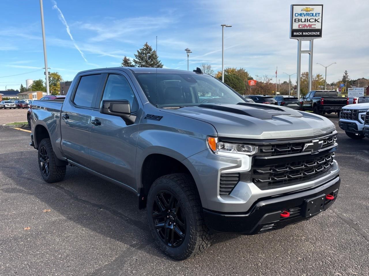 2026 Chevrolet Silverado 1500 LT Trail Boss New 5 Passenger V8 Gas Powered Crew Cab 4X4 Truck with a 2 Factory Installed Lift, Heated Front Seats, Heated Steering Wheel and a 13.4 Diagonal Touchscreen Radio with Google Built-In, Wireless Apple Photo1