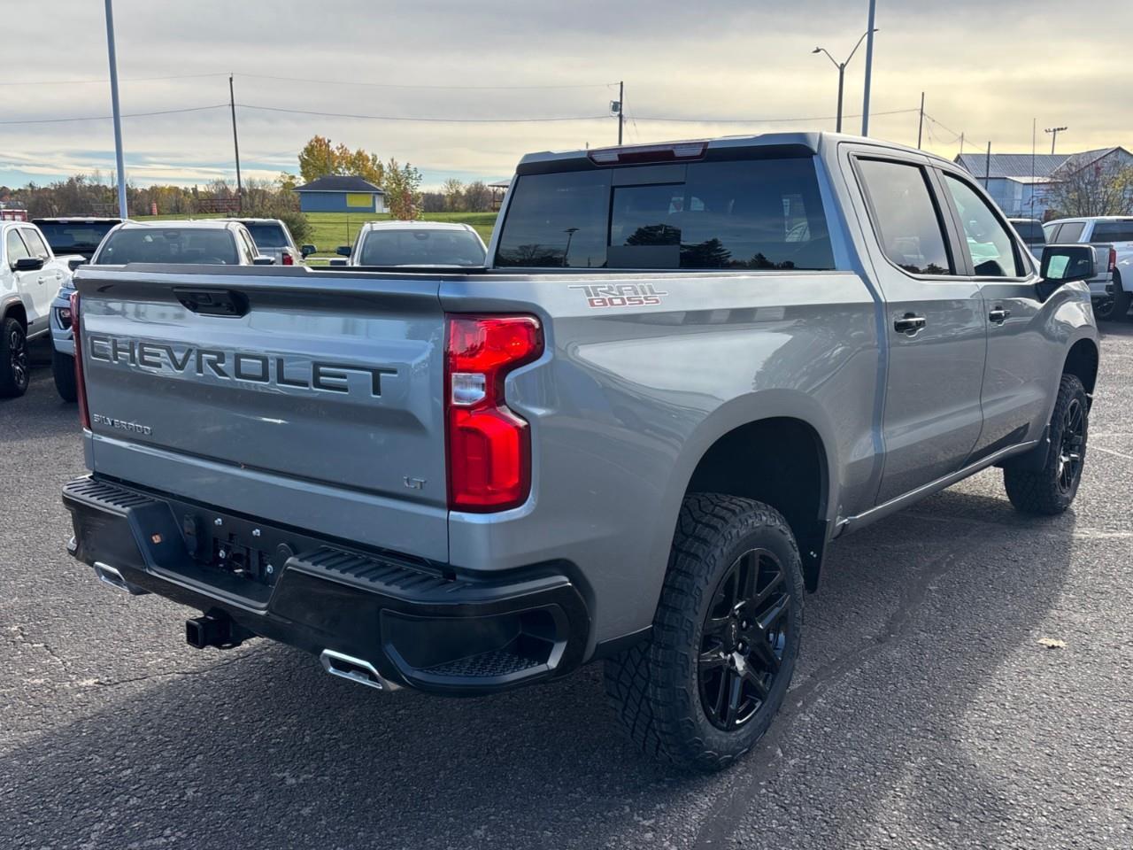 2026 Chevrolet Silverado 1500 LT Trail Boss New 5 Passenger V8 Gas Powered Crew Cab 4X4 Truck with a 2 Factory Installed Lift, Heated Front Seats, Heated Steering Wheel and a 13.4 Diagonal Touchscreen Radio with Google Built-In, Wireless Apple Photo