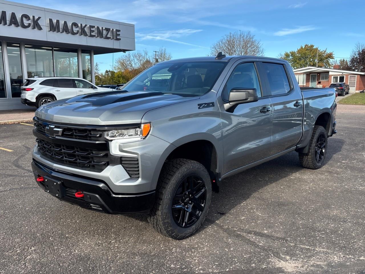 2026 Chevrolet Silverado 1500 LT Trail Boss New 5 Passenger V8 Gas Powered Crew Cab 4X4 Truck with a 2 Factory Installed Lift, Heated Front Seats, Heated Steering Wheel and a 13.4 Diagonal Touchscreen Radio with Google Built-In, Wireless Apple Photo