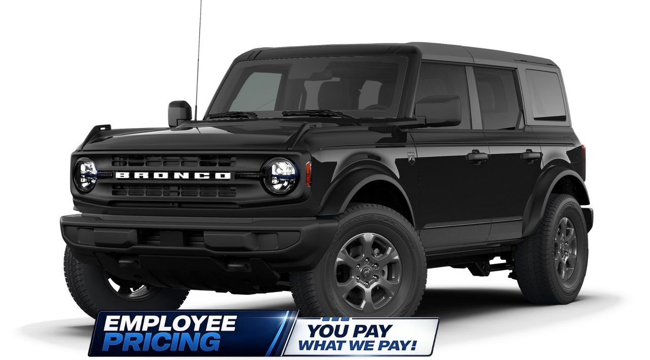 Shadow Black 2026 Ford Bronco SUV / Crossover Four-Wheel Drive Automatic