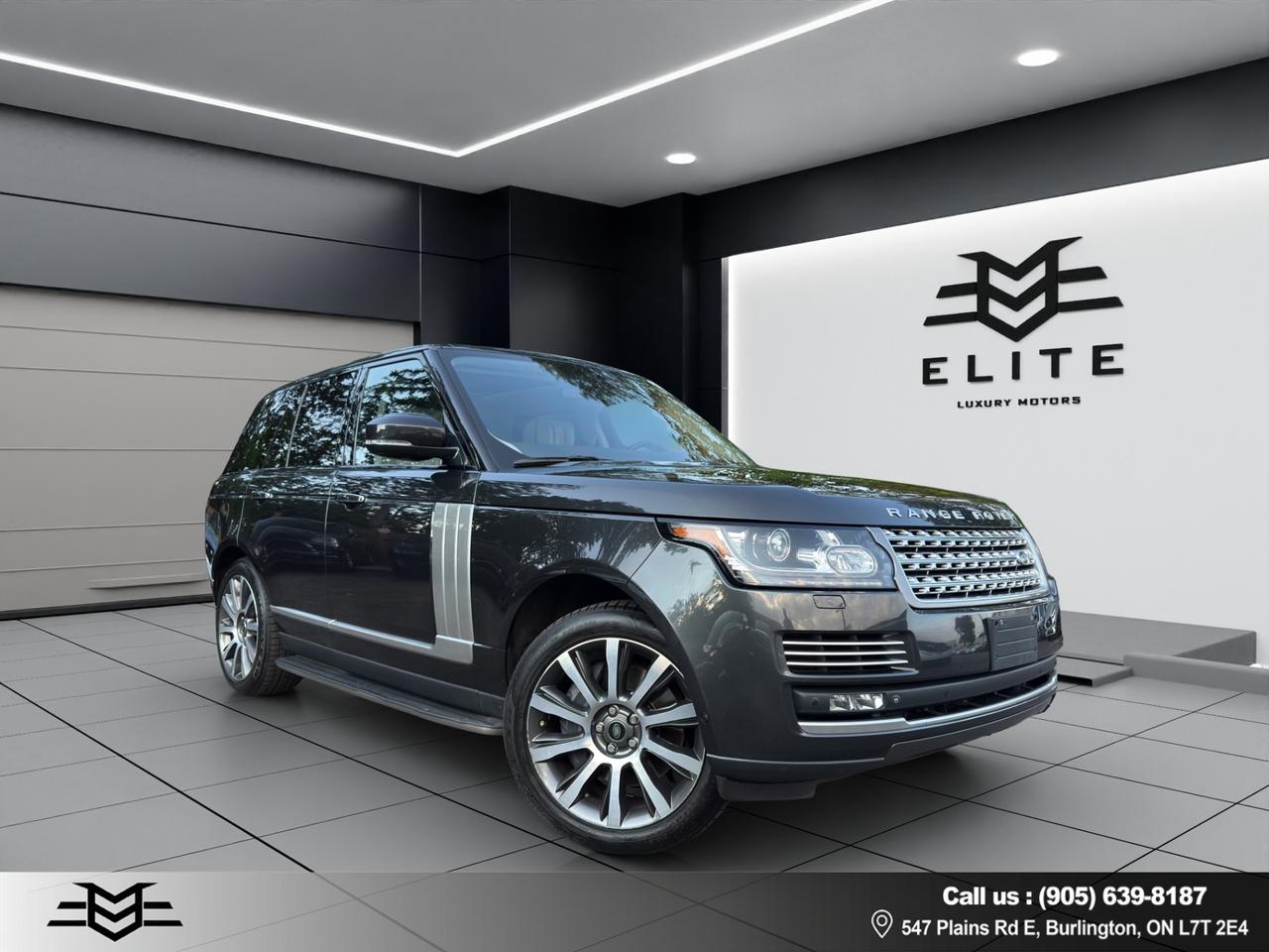 2015 Land Rover Range Rover SC AUTOBIOGRAPHY - Navigation System - Low Kms !!! Photo
