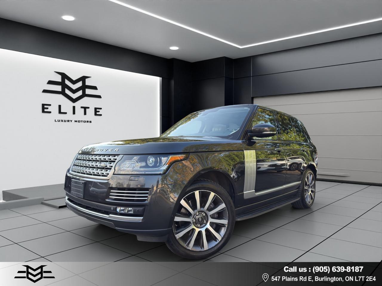 2015 Land Rover Range Rover SC AUTOBIOGRAPHY - Navigation System - Low Kms !!! Photo