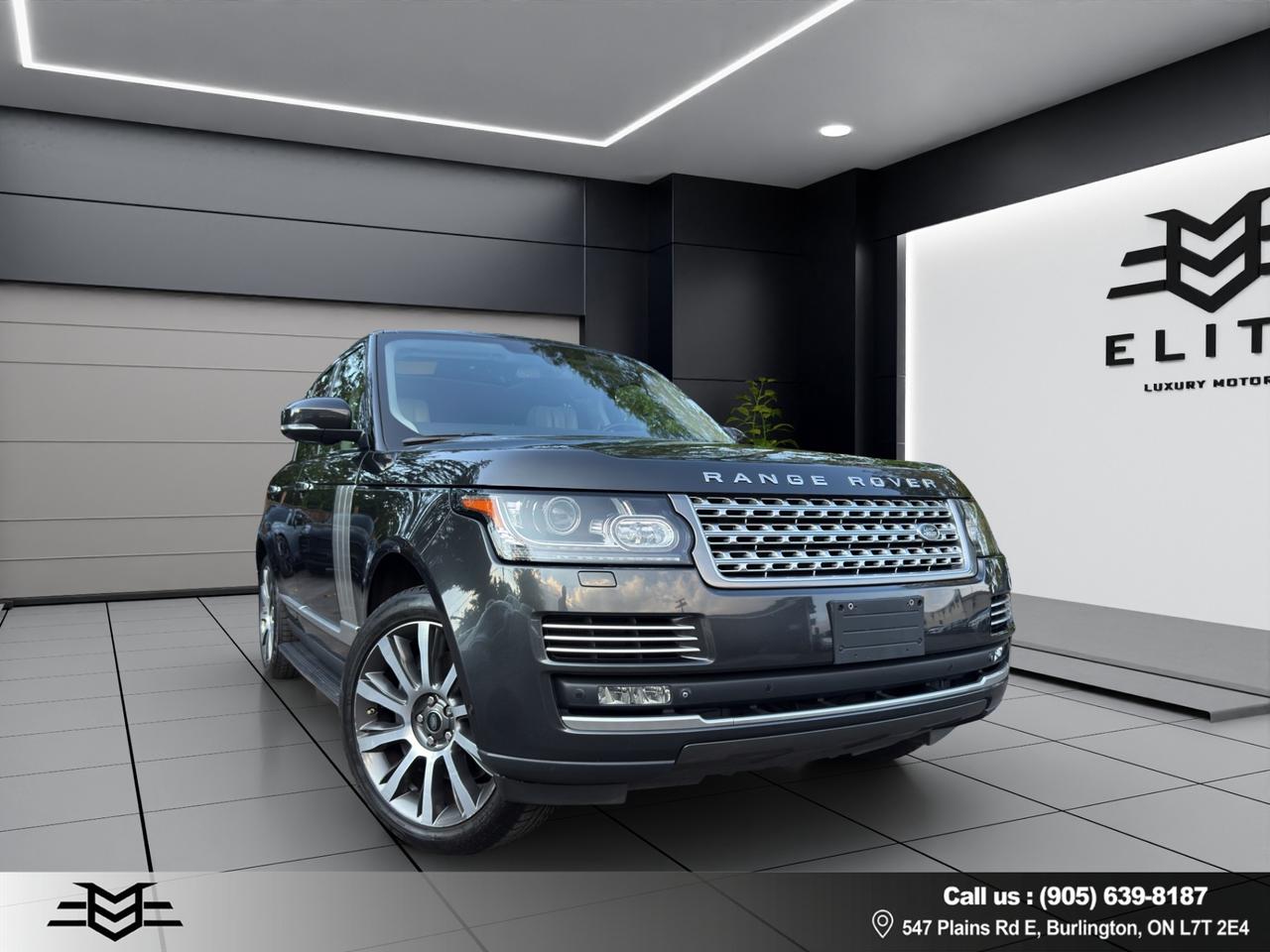 2015 Land Rover Range Rover SC AUTOBIOGRAPHY - Navigation System - Low Kms !!! Photo