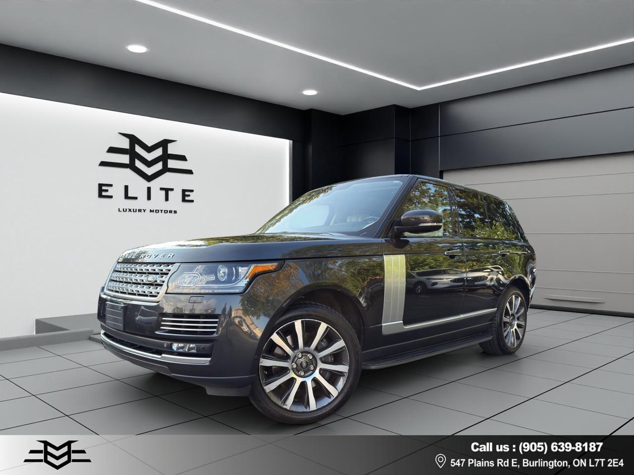 2015 Land Rover Range Rover SC AUTOBIOGRAPHY - Navigation System - Low Kms !!! Photo