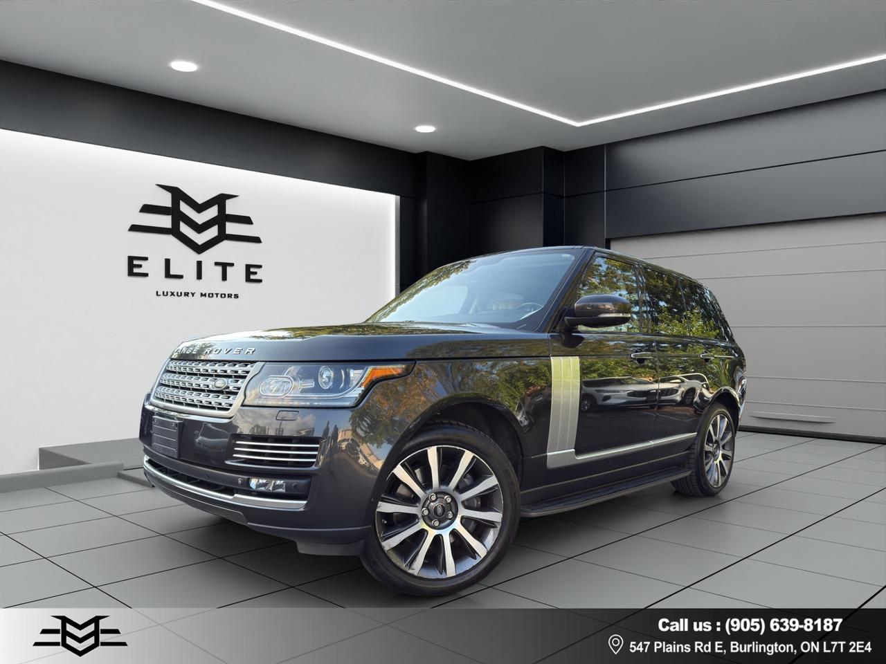 2015 Land Rover Range Rover SC AUTOBIOGRAPHY - Navigation System - Low Kms !!! Photo