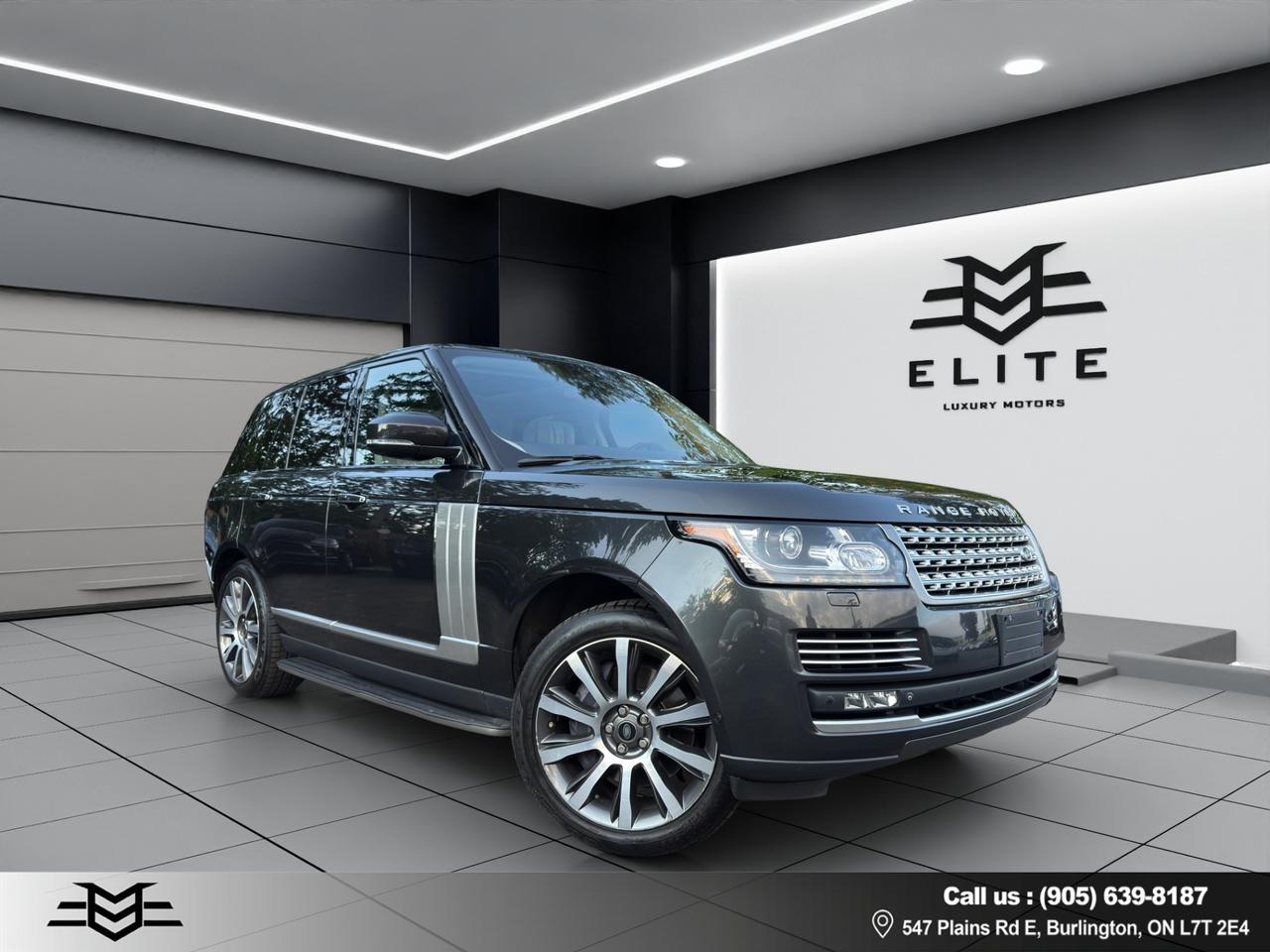 2015 Land Rover Range Rover SC AUTOBIOGRAPHY - Navigation System - Low Kms !!! Photo