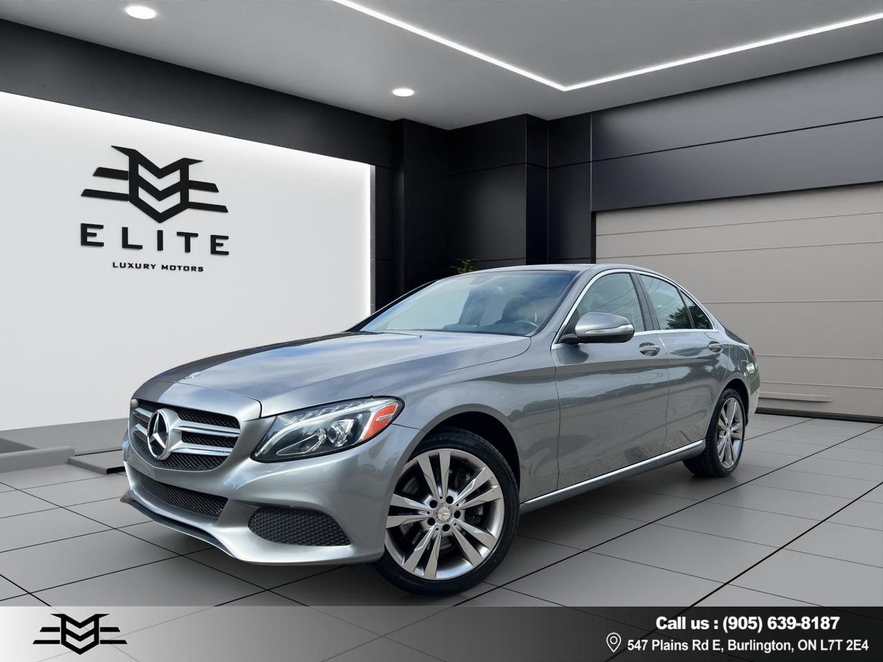2015 Mercedes-Benz C-Class C300 4MATIC - Blind Spot Monitor - Moonroof !! Photo