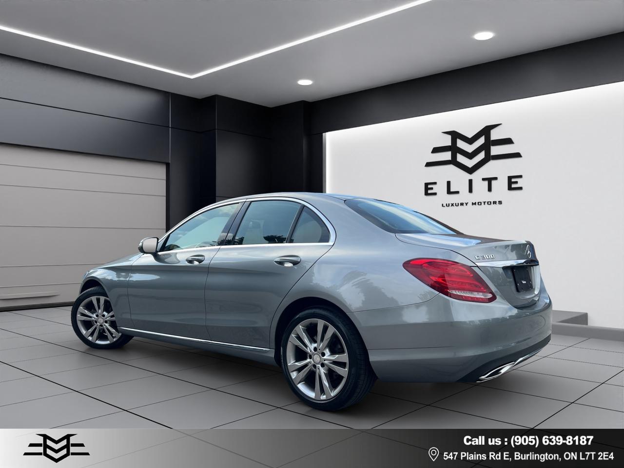 2015 Mercedes-Benz C-Class C300 4MATIC - Blind Spot Monitor - Moonroof !! Photo