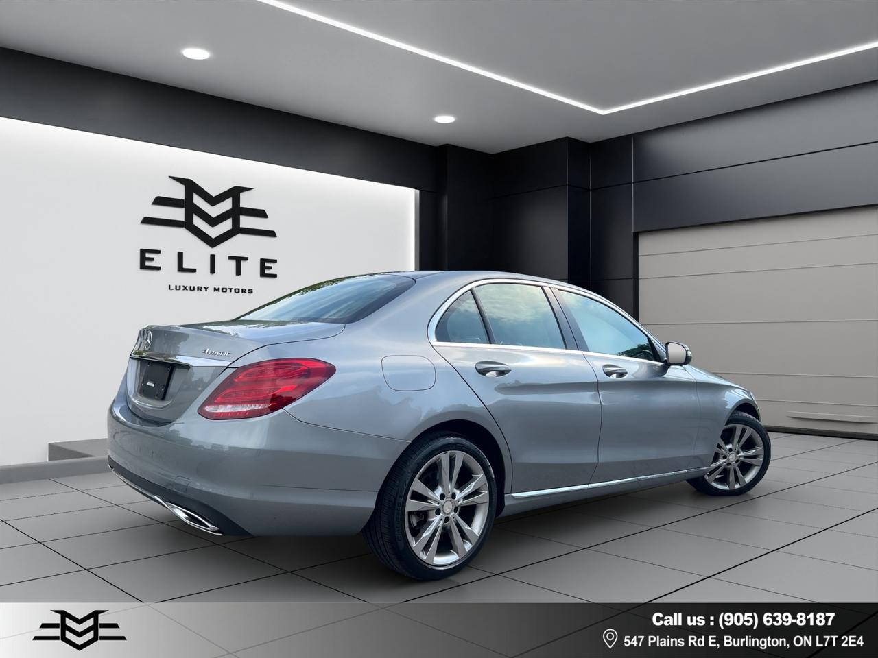 2015 Mercedes-Benz C-Class C300 4MATIC - Blind Spot Monitor - Moonroof !! Photo