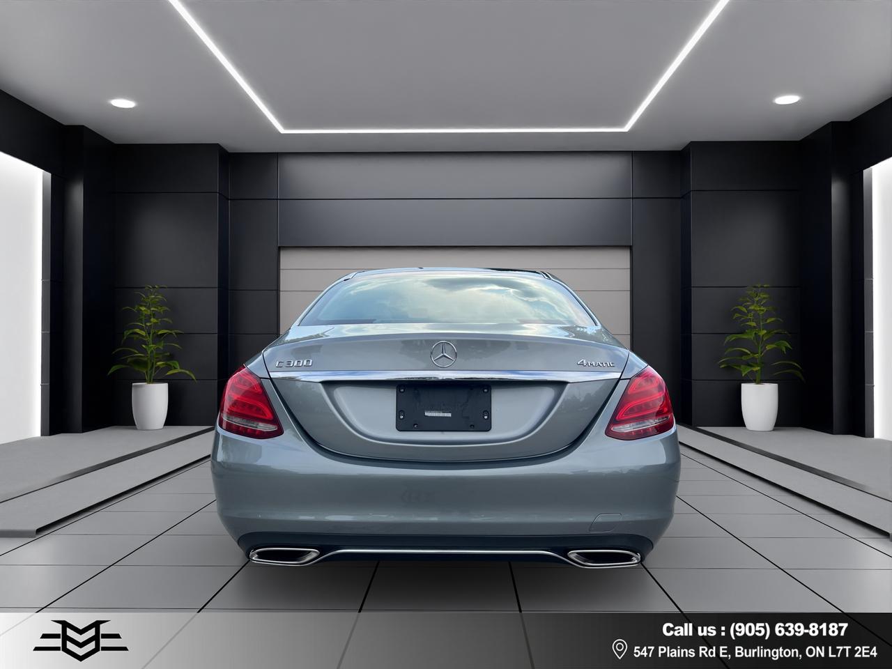 2015 Mercedes-Benz C-Class C300 4MATIC - Blind Spot Monitor - Moonroof !! Photo
