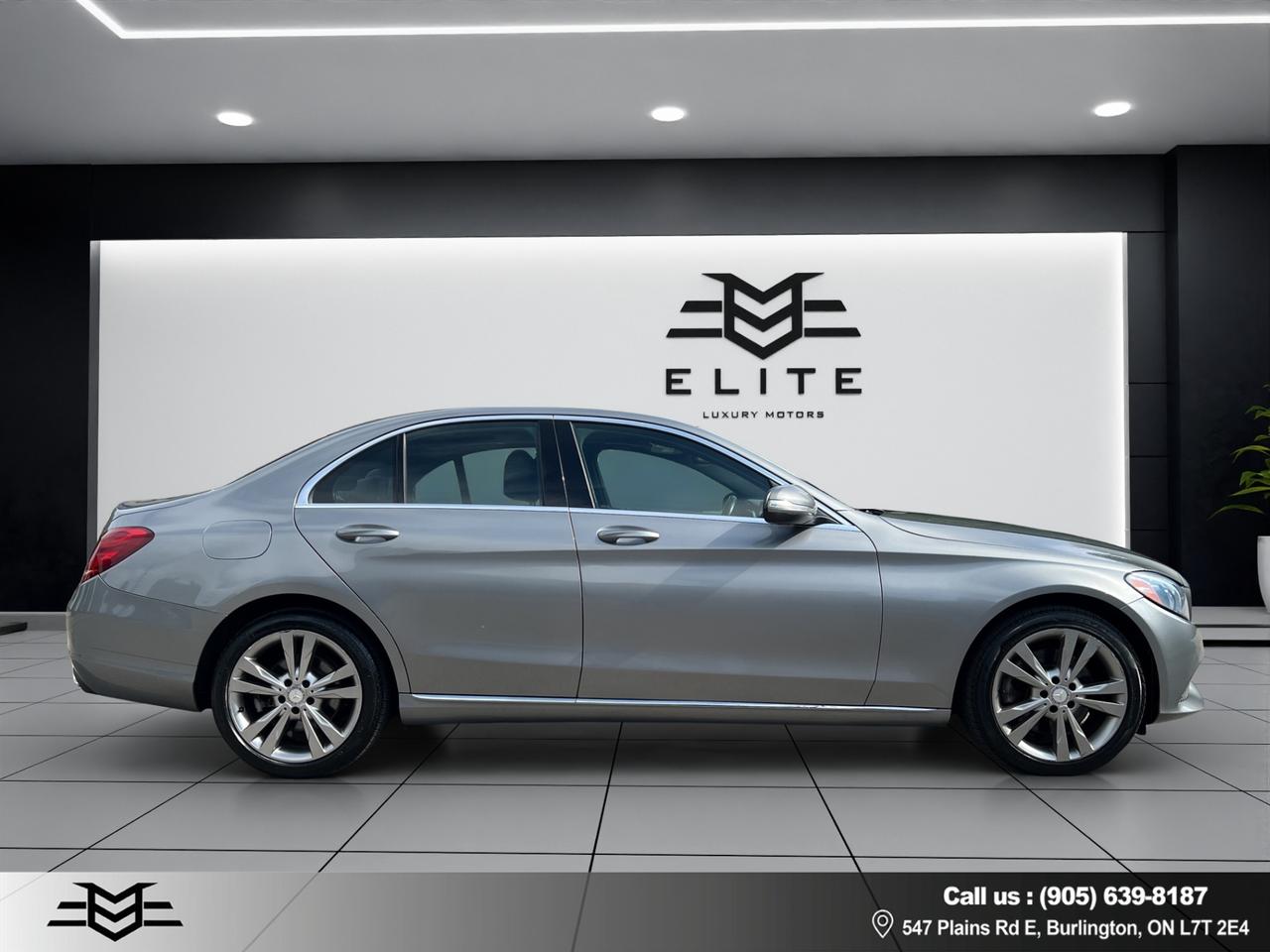 2015 Mercedes-Benz C-Class C300 4MATIC - Blind Spot Monitor - Moonroof !! Photo