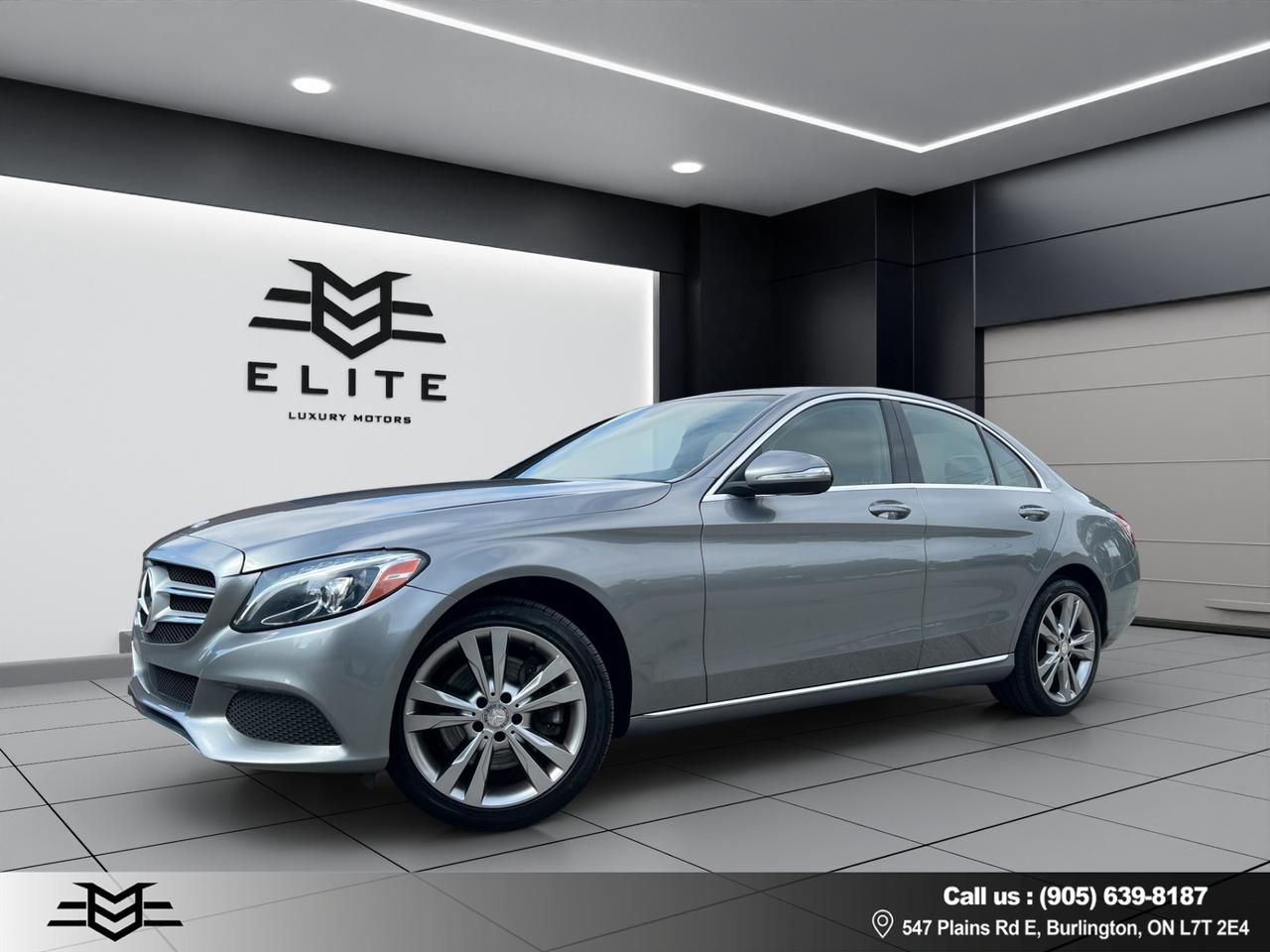 2015 Mercedes-Benz C-Class C300 4MATIC - Blind Spot Monitor - Moonroof !! Photo