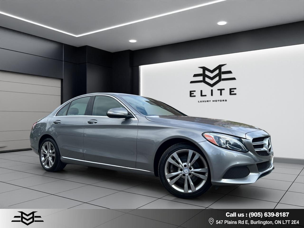 2015 Mercedes-Benz C-Class C300 4MATIC - Blind Spot Monitor - Moonroof !! Photo
