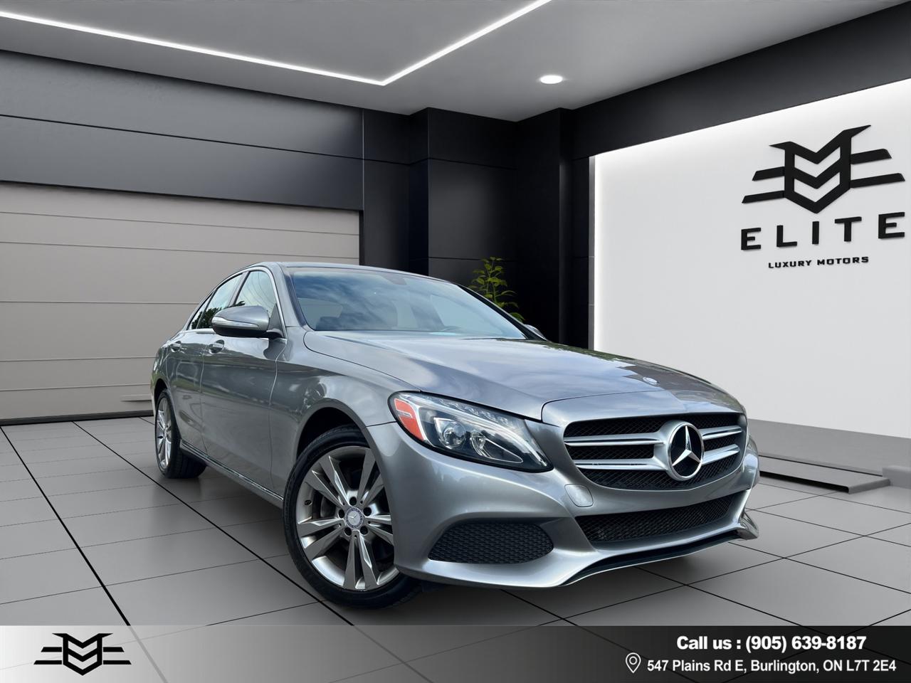 2015 Mercedes-Benz C-Class C300 4MATIC - Blind Spot Monitor - Moonroof !! Photo