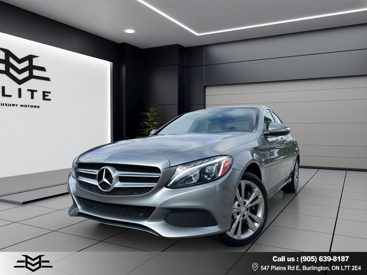 2015 Mercedes-Benz C-Class C300 4MATIC - Blind Spot Monitor - Moonroof !! Photo