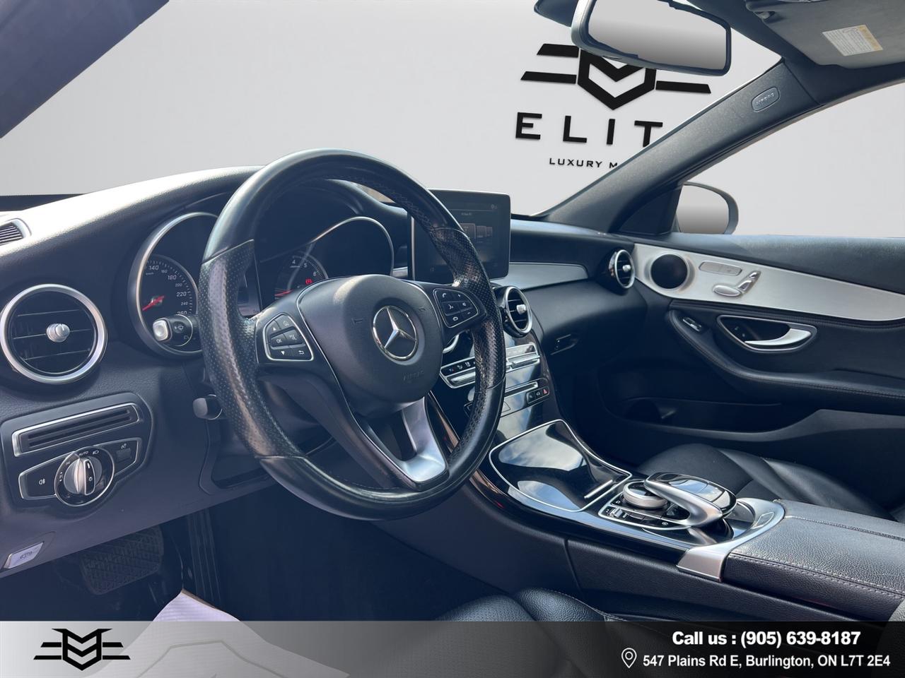 2015 Mercedes-Benz C-Class C300 4MATIC - Blind Spot Monitor - Moonroof !! Photo