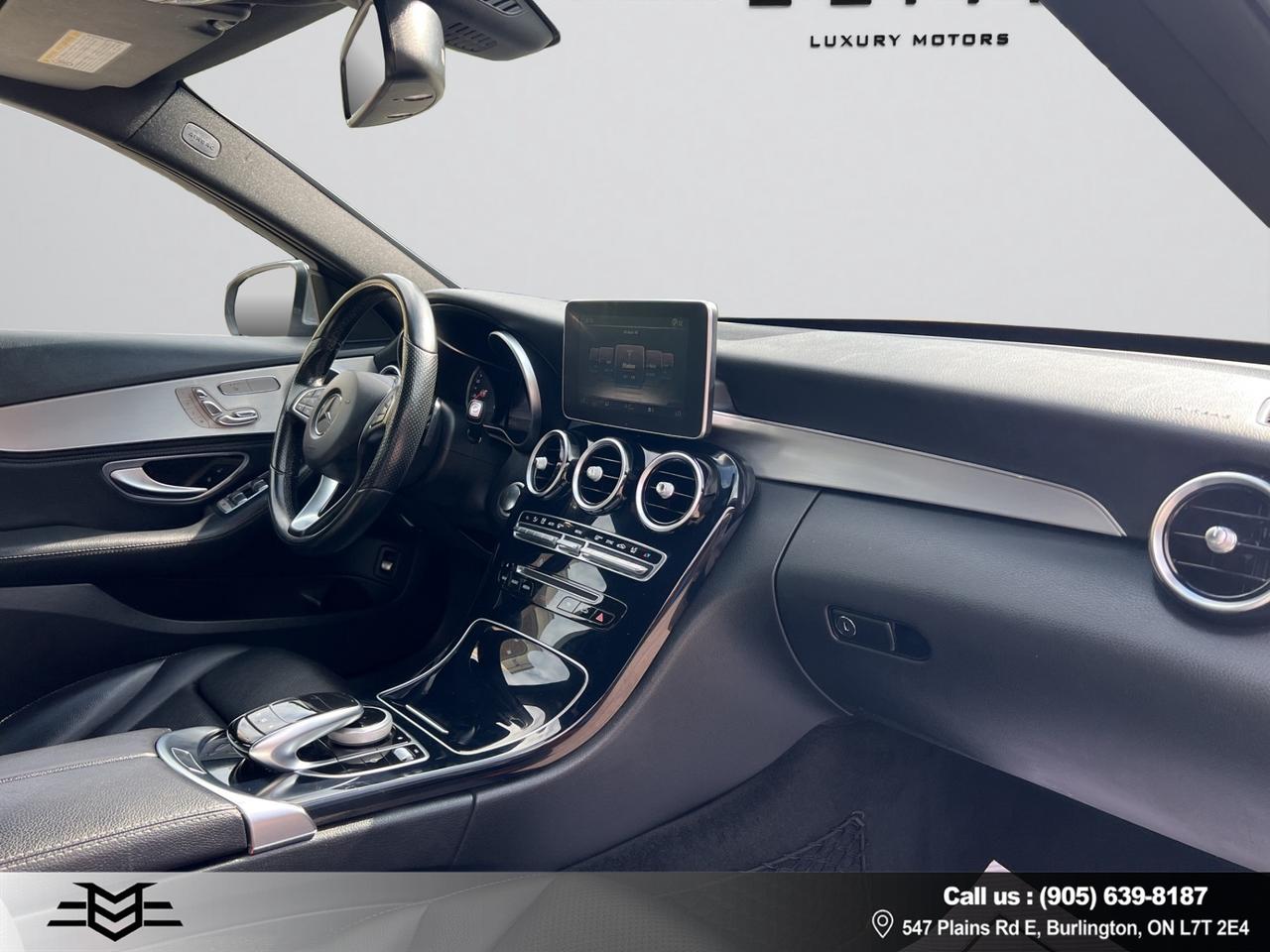 2015 Mercedes-Benz C-Class C300 4MATIC - Blind Spot Monitor - Moonroof !! Photo