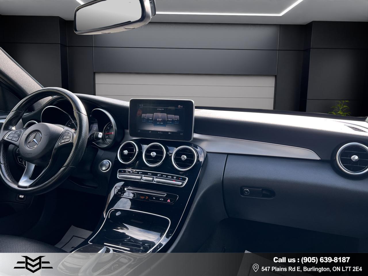 2015 Mercedes-Benz C-Class C300 4MATIC - Blind Spot Monitor - Moonroof !! Photo