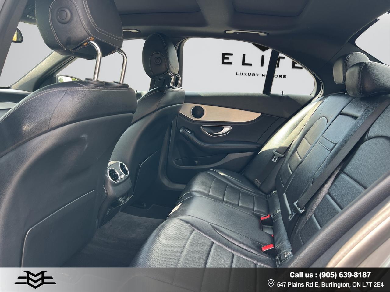 2015 Mercedes-Benz C-Class C300 4MATIC - Blind Spot Monitor - Moonroof !! Photo