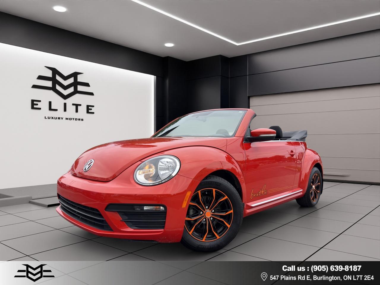 2017 Volkswagen Beetle CONVERTIBLE - Classic - Backup Camera !!! Photo