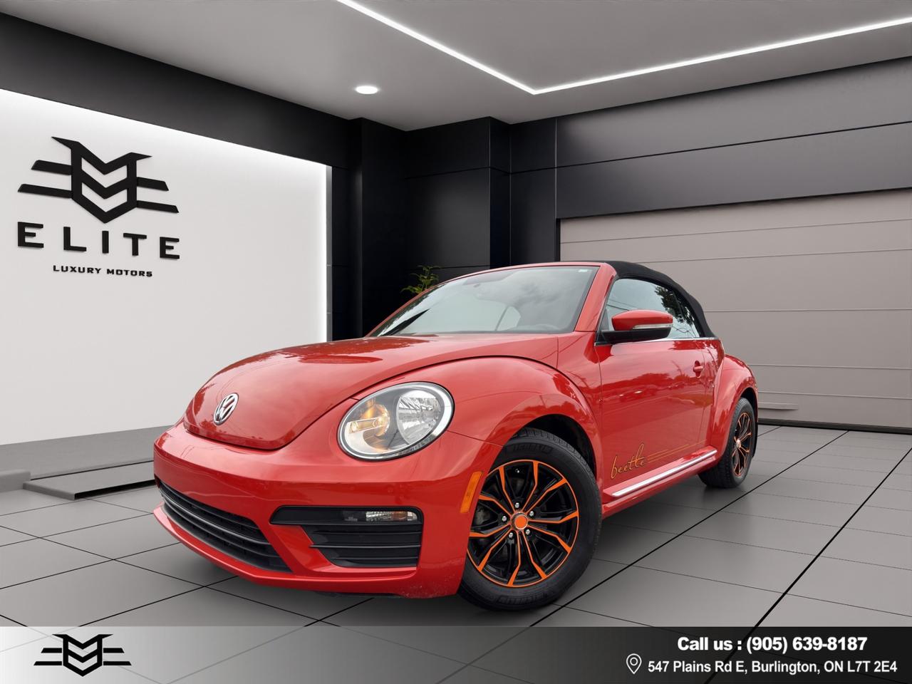 2017 Volkswagen Beetle CONVERTIBLE - Classic - Backup Camera !!! Photo