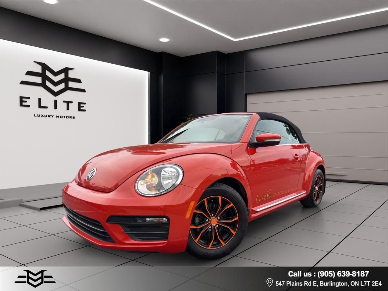 2017 Volkswagen Beetle CONVERTIBLE - Classic - Backup Camera !!! Photo