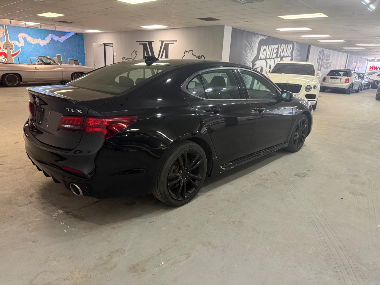2018 Acura TLX Elite A-Spec Sedan, 17 Dealer Service Records Photo