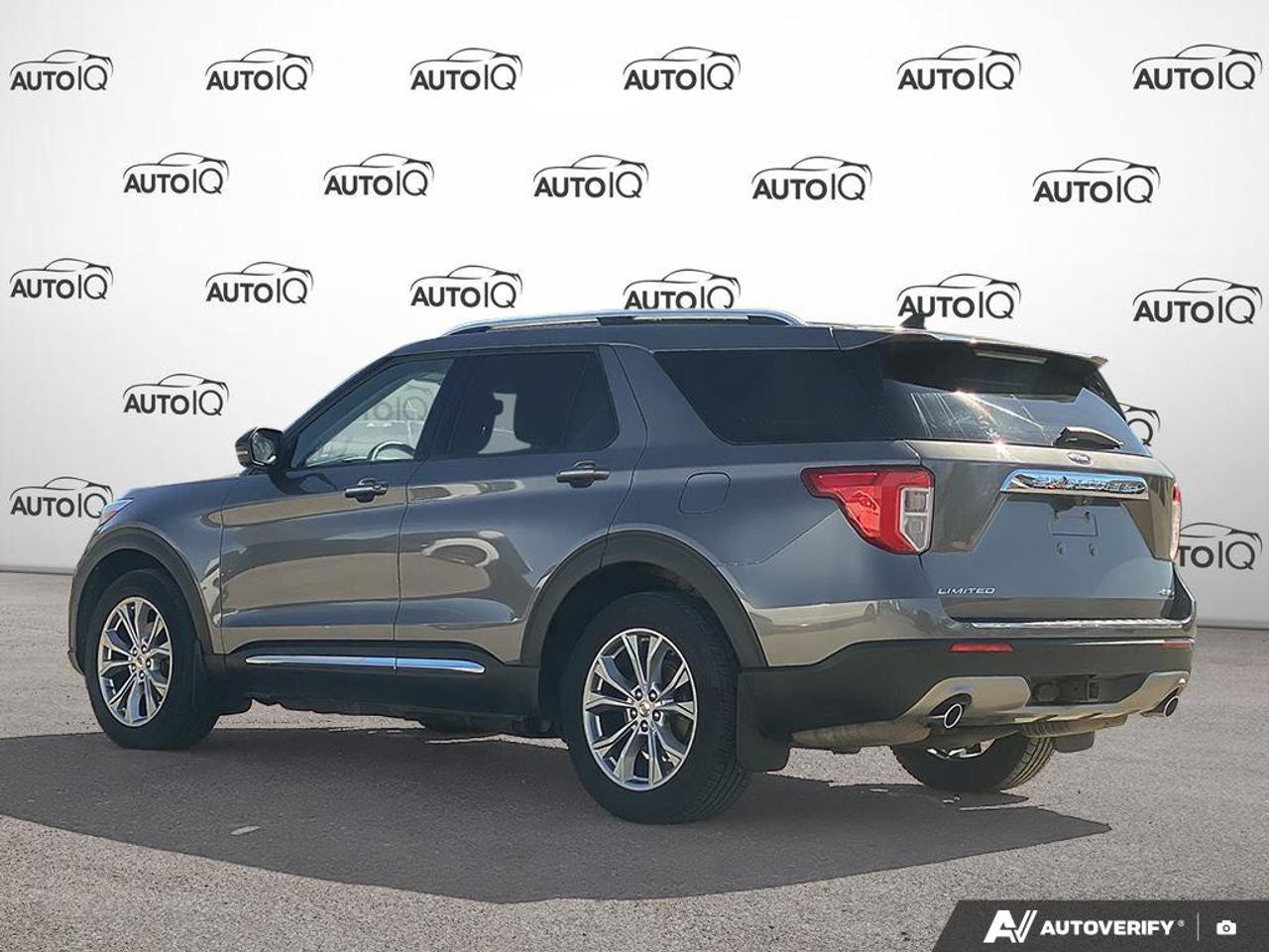 2021 Ford Explorer Limited 2.3L | TWIN PANEL MOONROOF | SECOND ROW CAPTAINS Photo3
