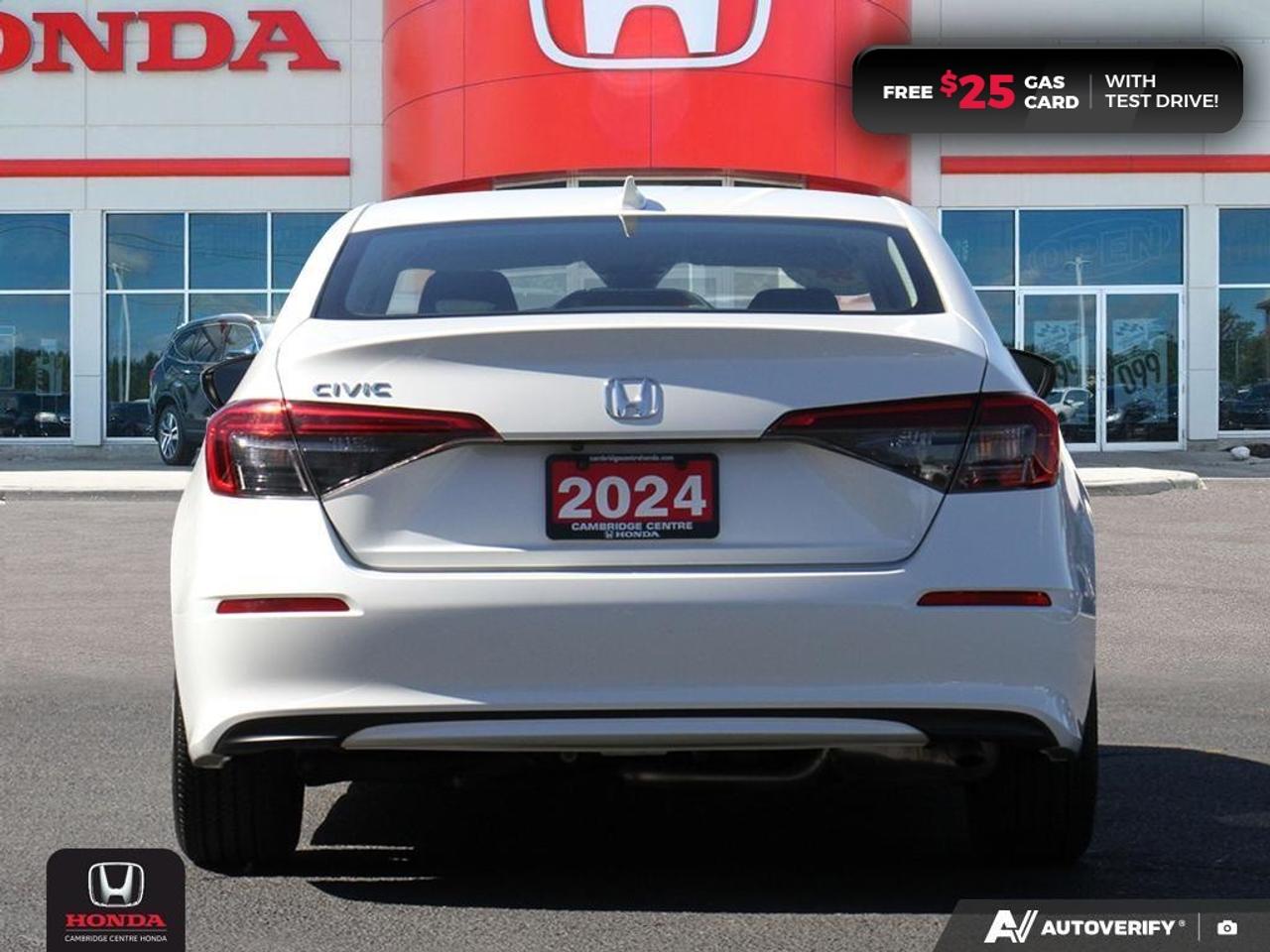2024 Honda Civic LX-B HONDA SENSING TECHNOLOGIES | REARVIEW CAMERA | APPLE CARPLAY™/ANDROID AUTO™ Photo