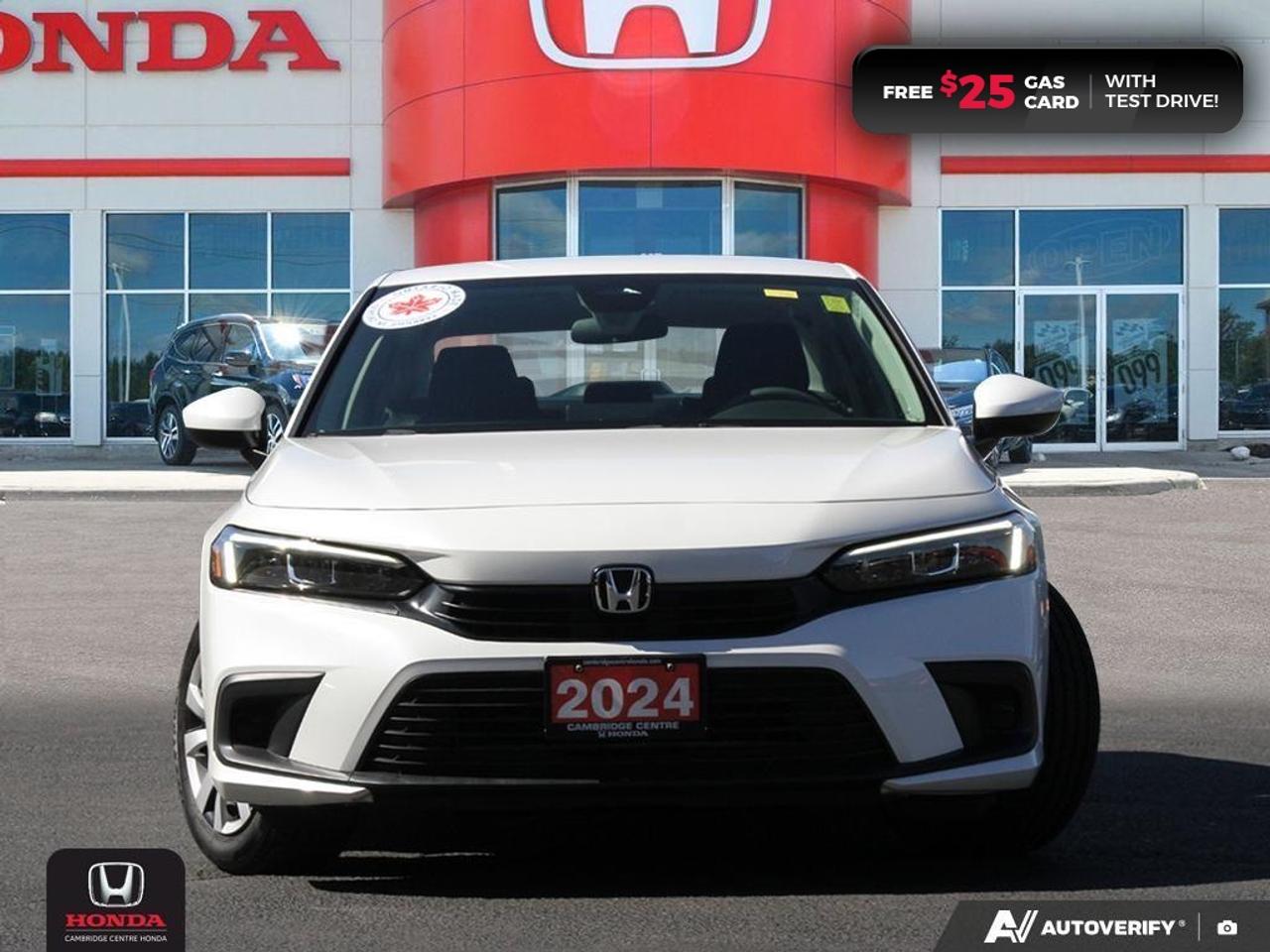 2024 Honda Civic LX-B HONDA SENSING TECHNOLOGIES | REARVIEW CAMERA | APPLE CARPLAY™/ANDROID AUTO™ Photo5