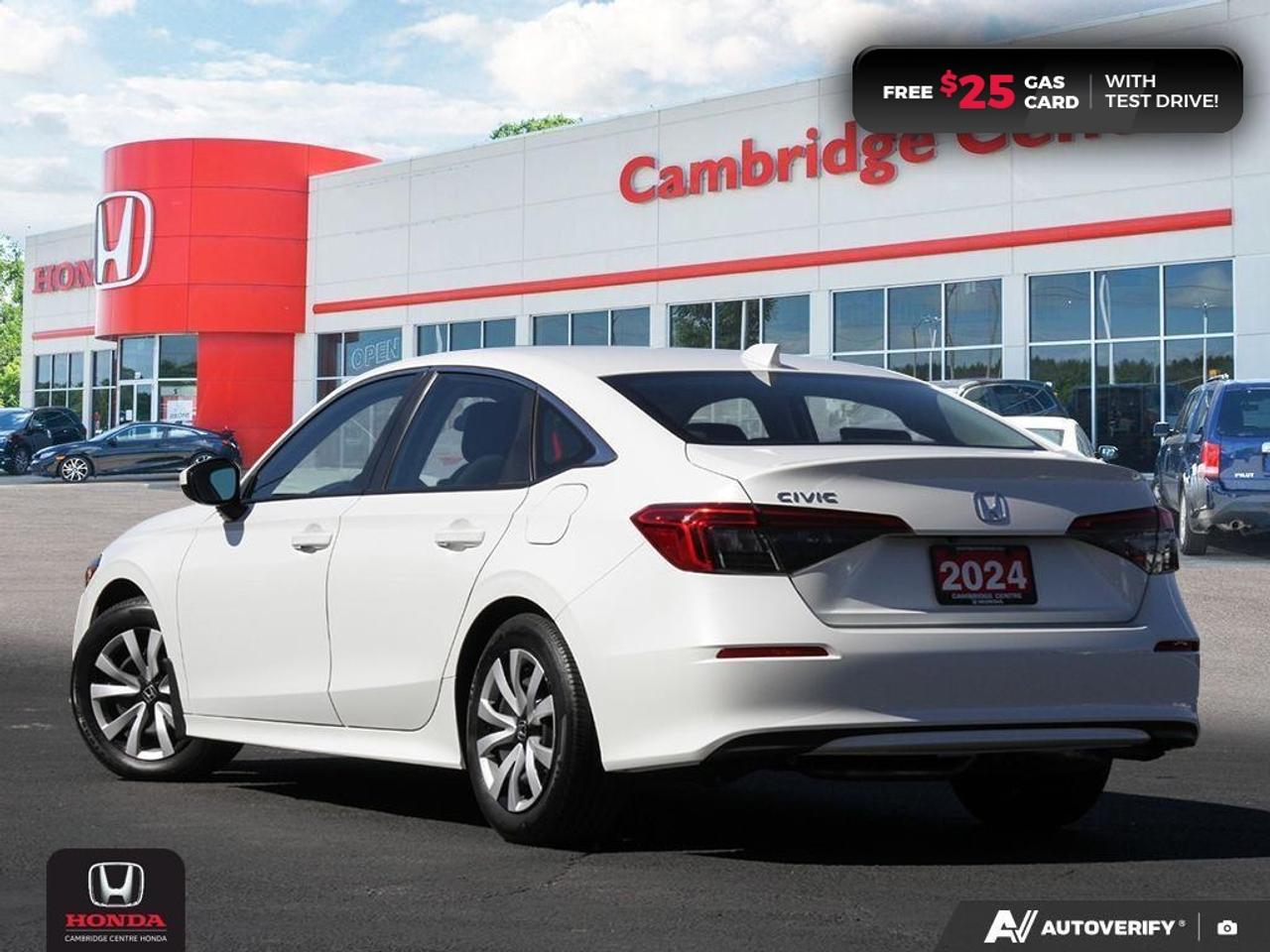 2024 Honda Civic LX-B HONDA SENSING TECHNOLOGIES | REARVIEW CAMERA | APPLE CARPLAY™/ANDROID AUTO™ Photo3