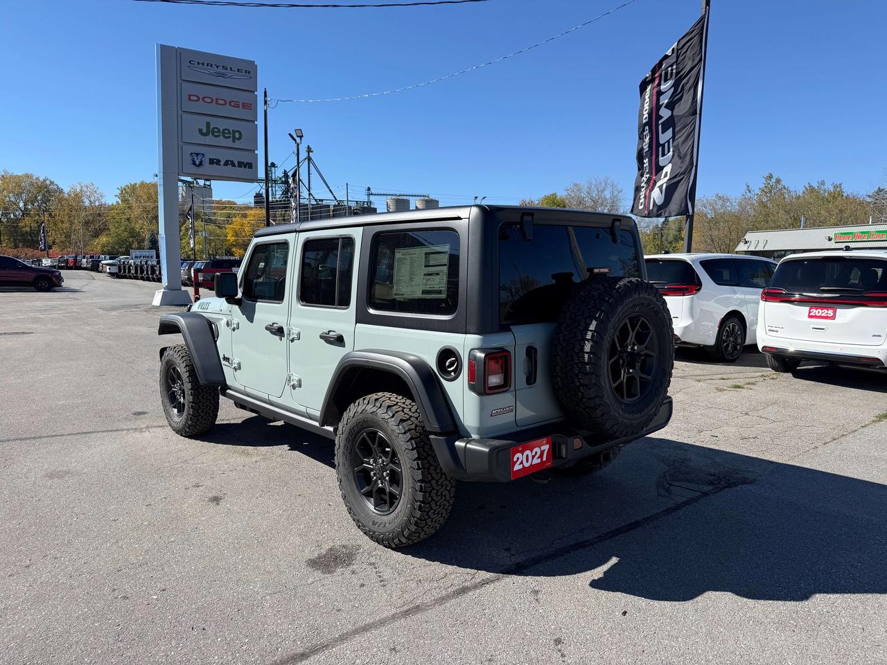2027 Jeep Wrangler Willys 4 Door 4X4 - Dual Top Group - Manual! Photo