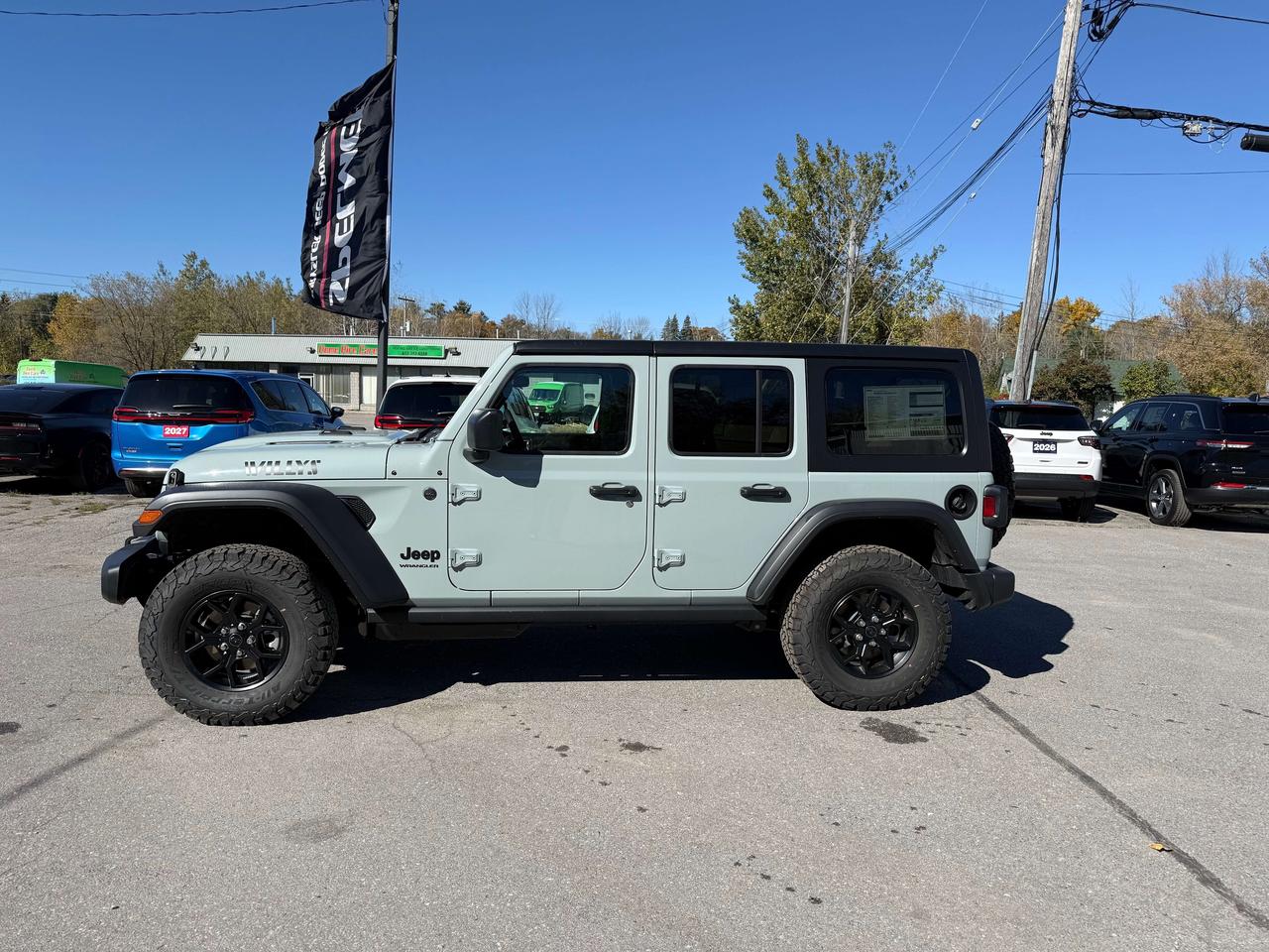 2027 Jeep Wrangler Willys 4 Door 4X4 - Dual Top Group - Manual! Photo1