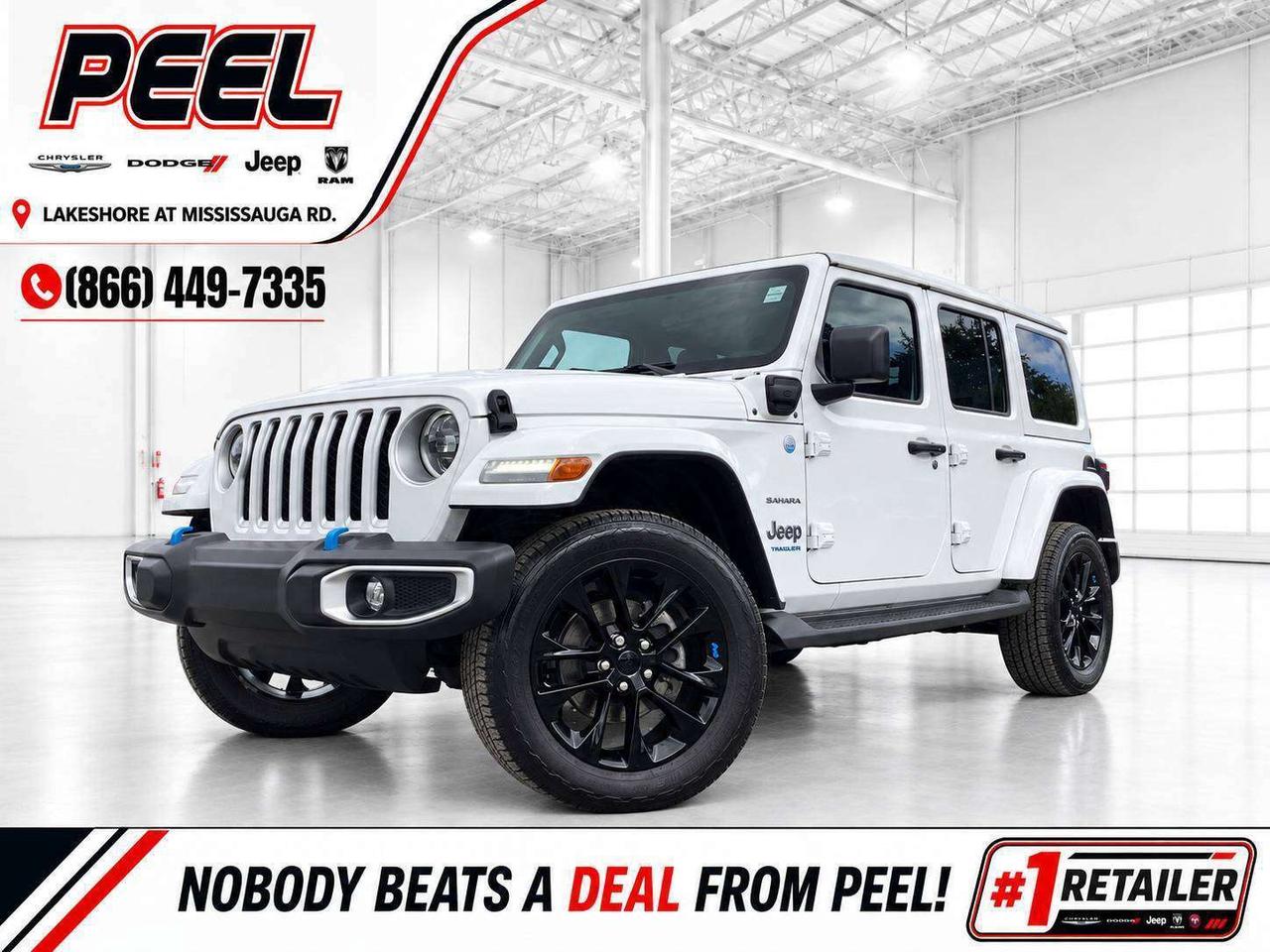 2023 Jeep Wrangler Sahara PHEV | SkyTop | Htd Leather | Alpine | 4X4 Photo