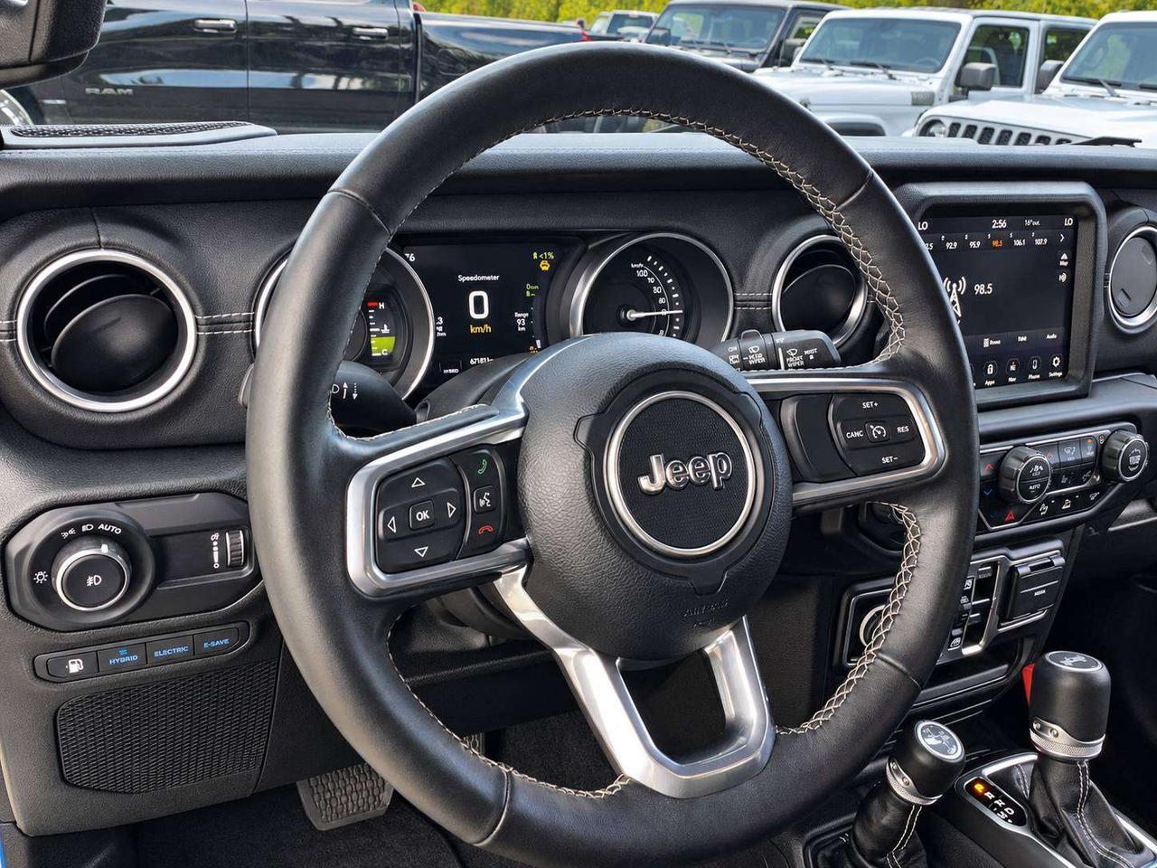 2023 Jeep Wrangler Sahara PHEV | SkyTop | Htd Leather | Alpine | 4X4 Photo
